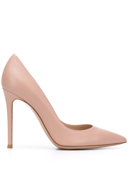 Gianvito 105mm leather pumps