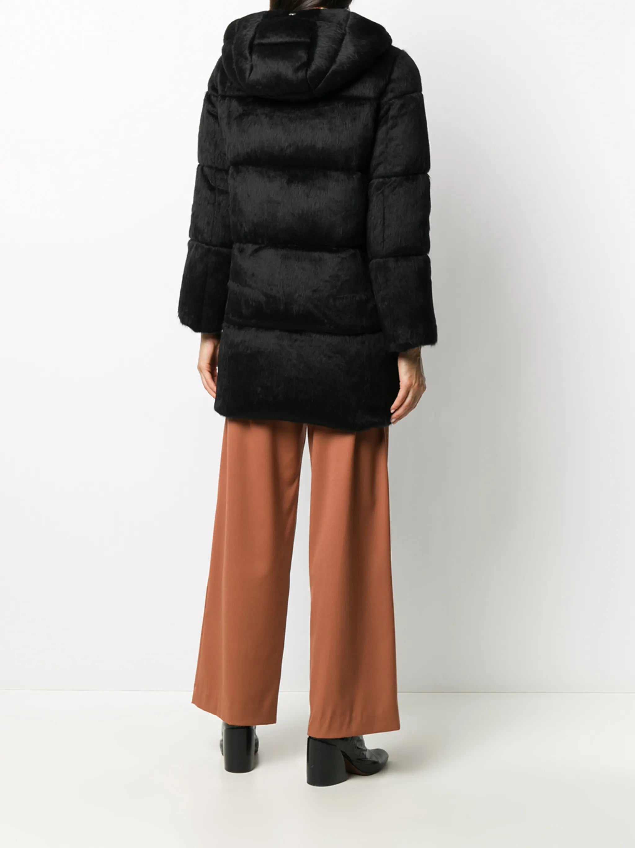 mid-length puffer jacket