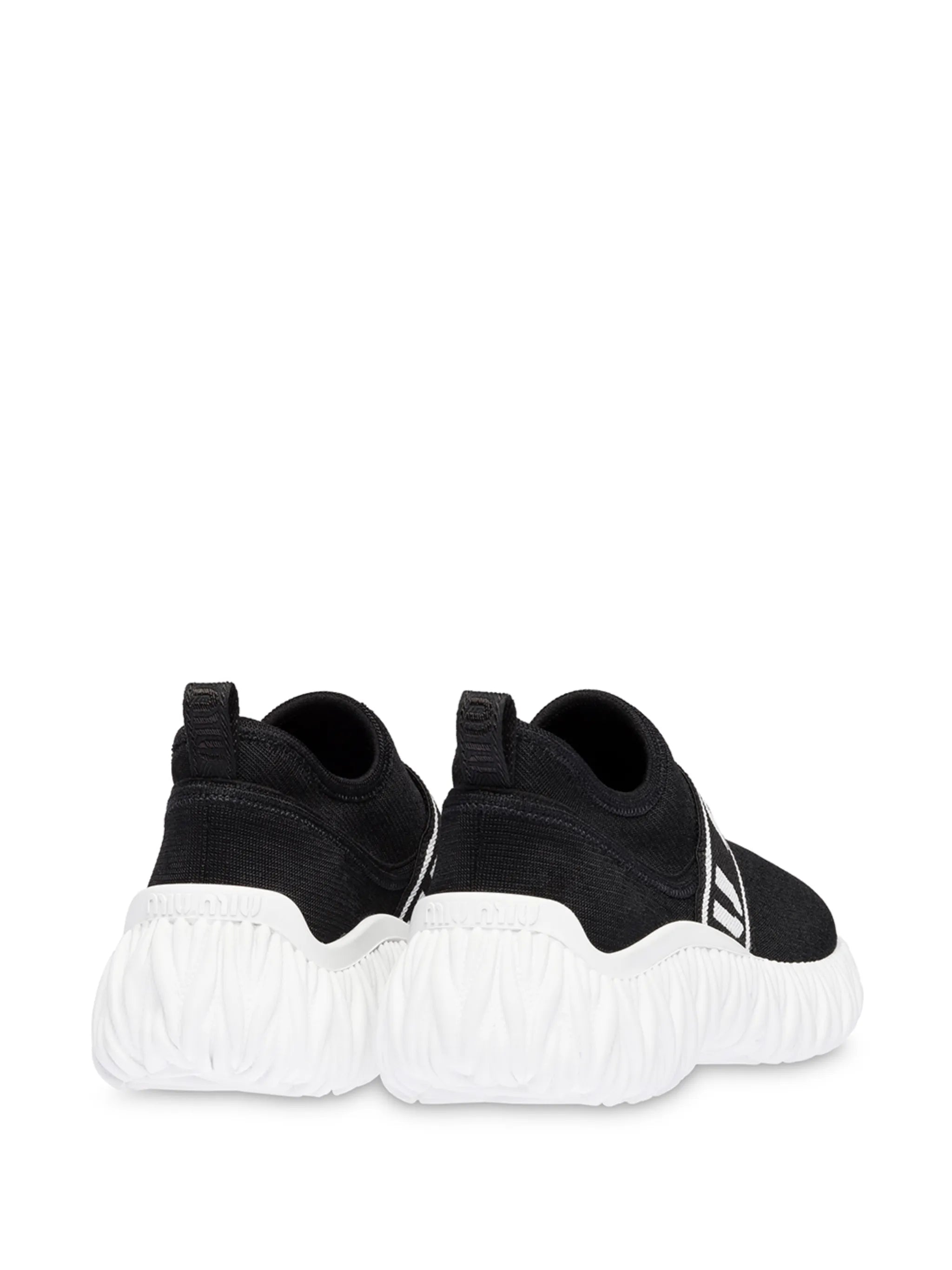 knit slip-on sneakers