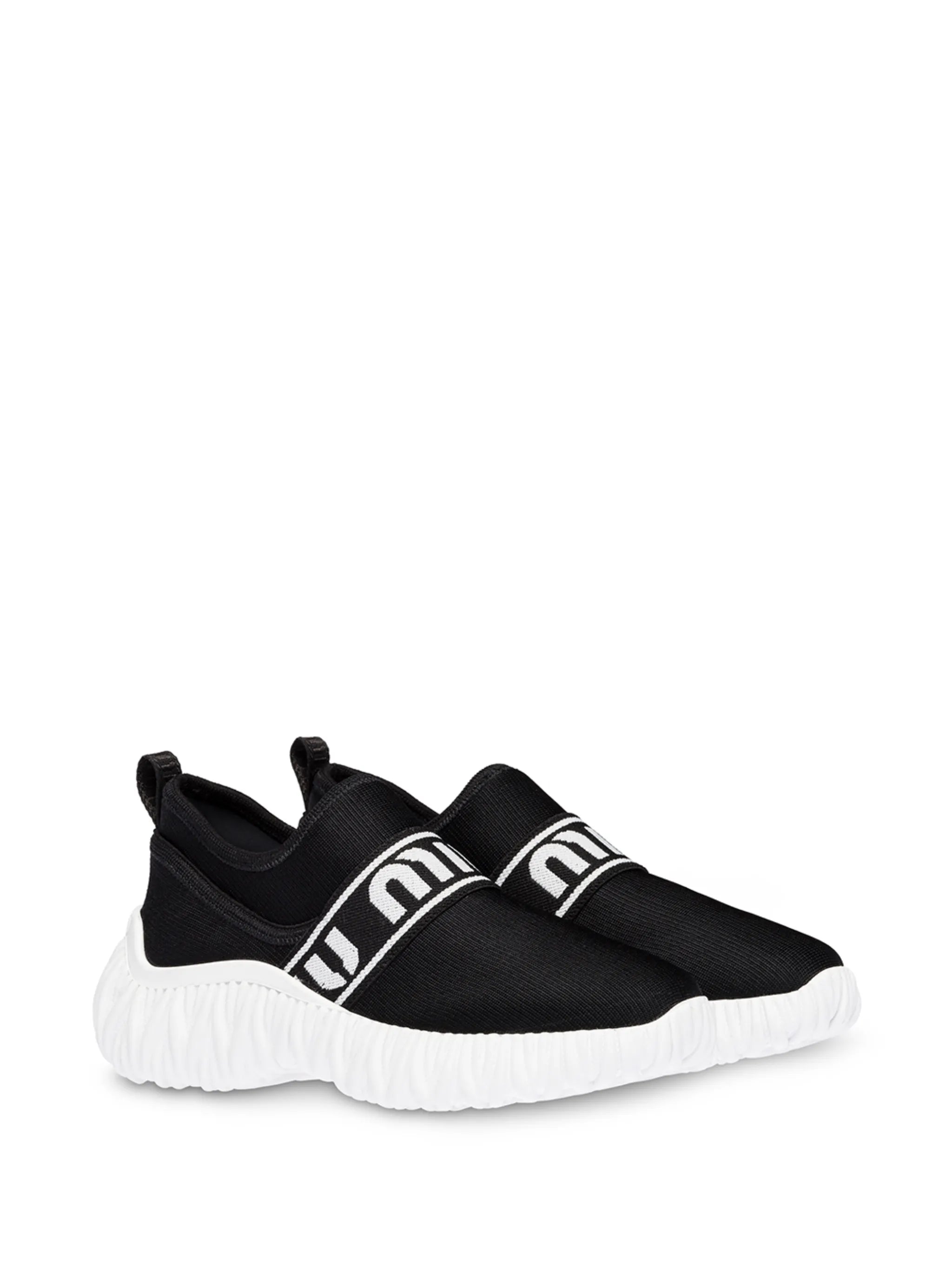 knit slip-on sneakers