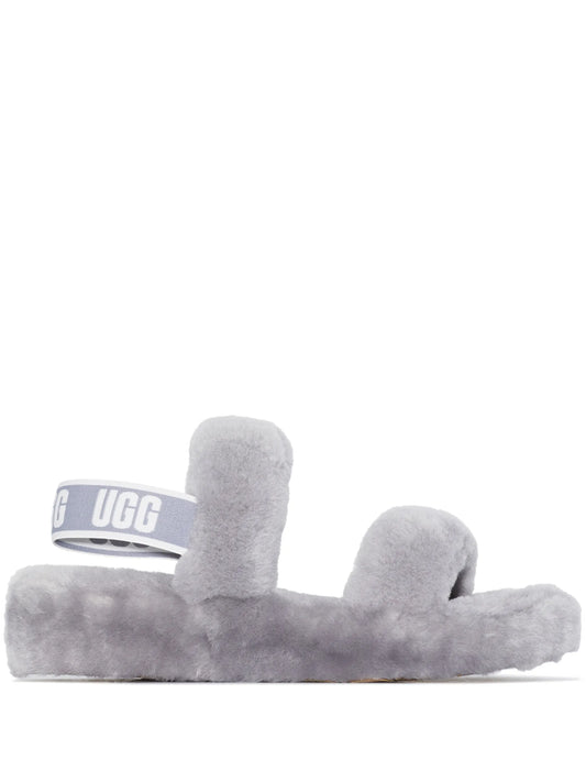 Oh Yeah shearling sandals