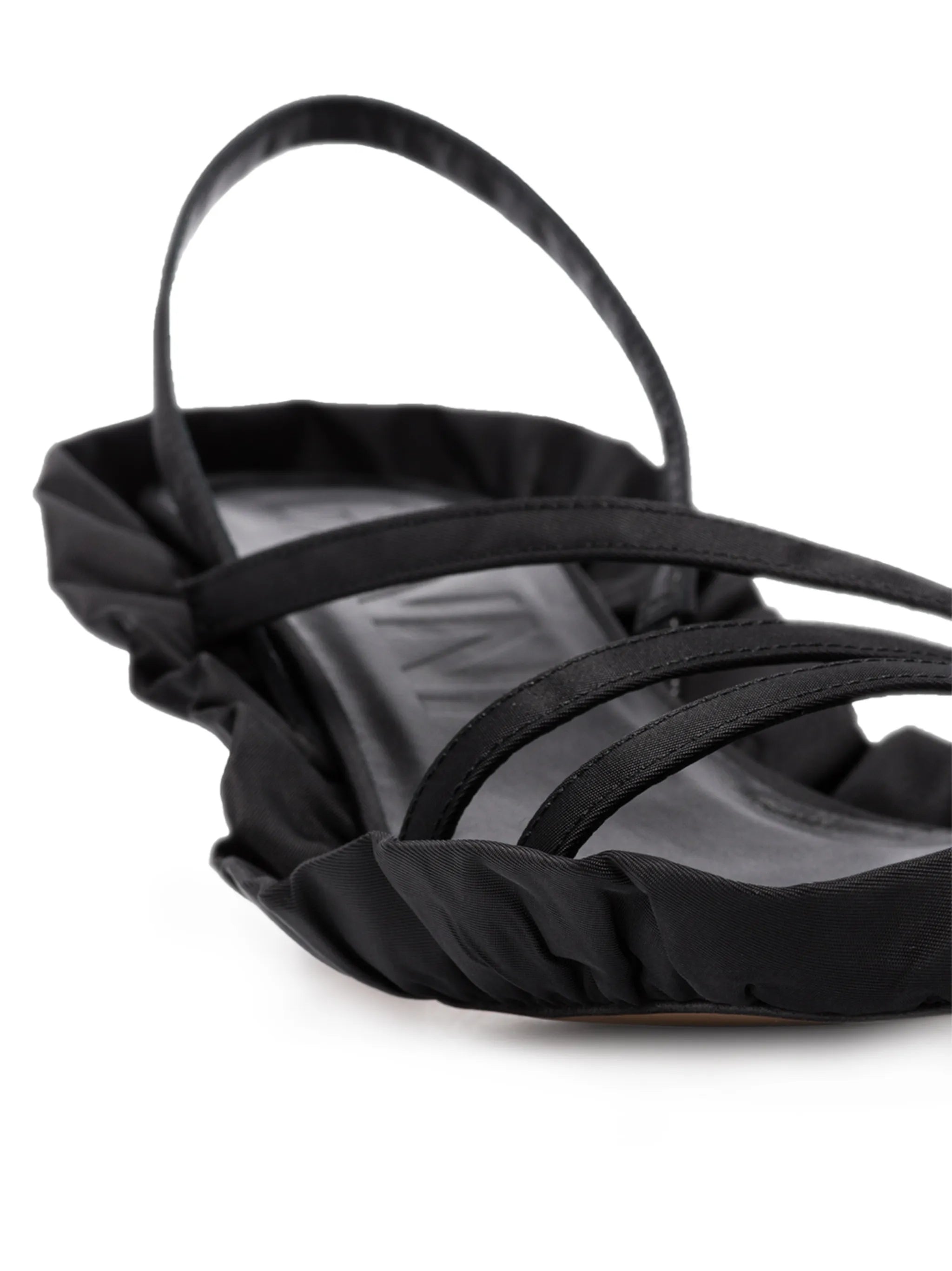 50mm ruffle-detailing sandals