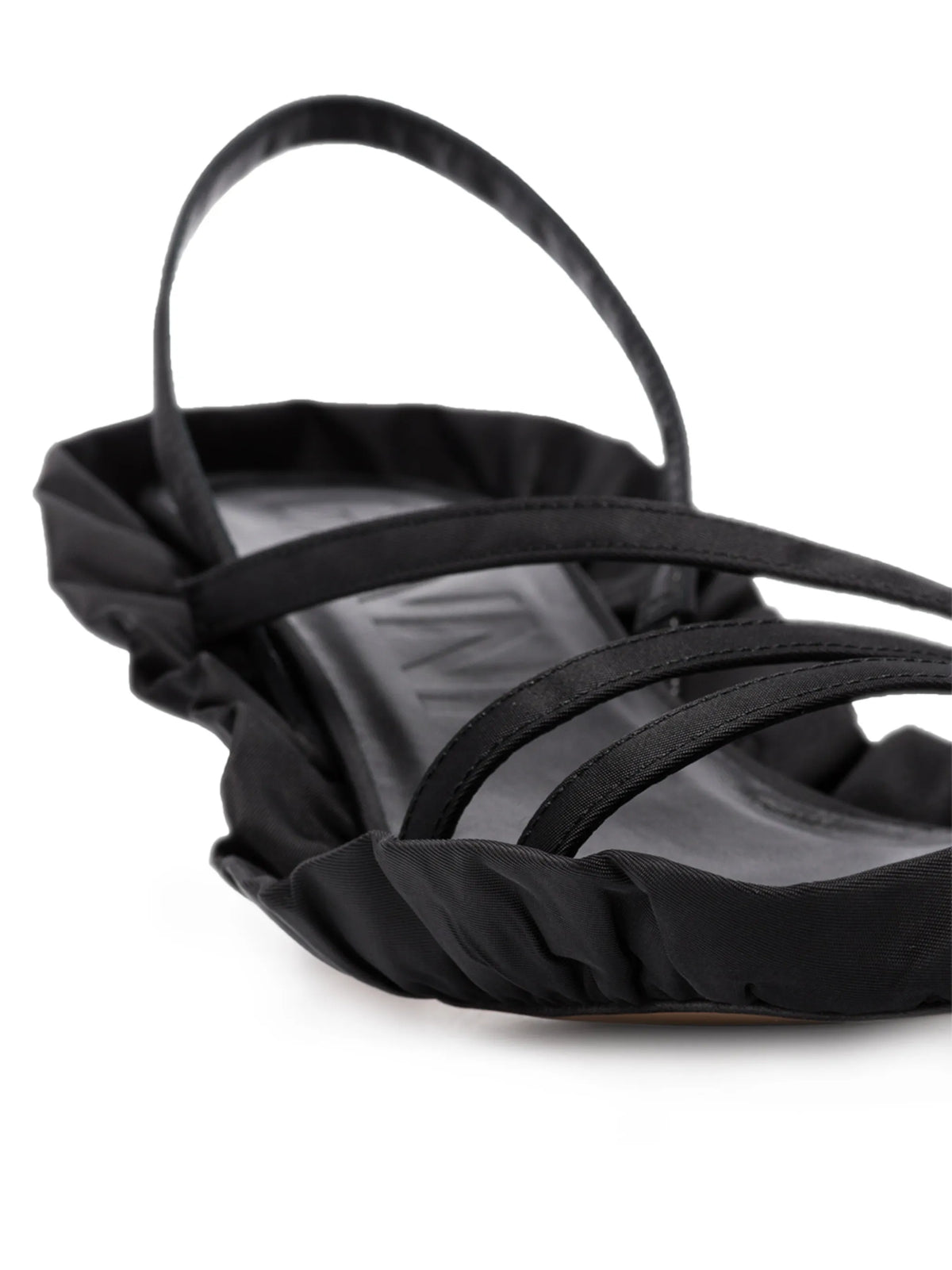 50mm ruffle-detailing sandals
