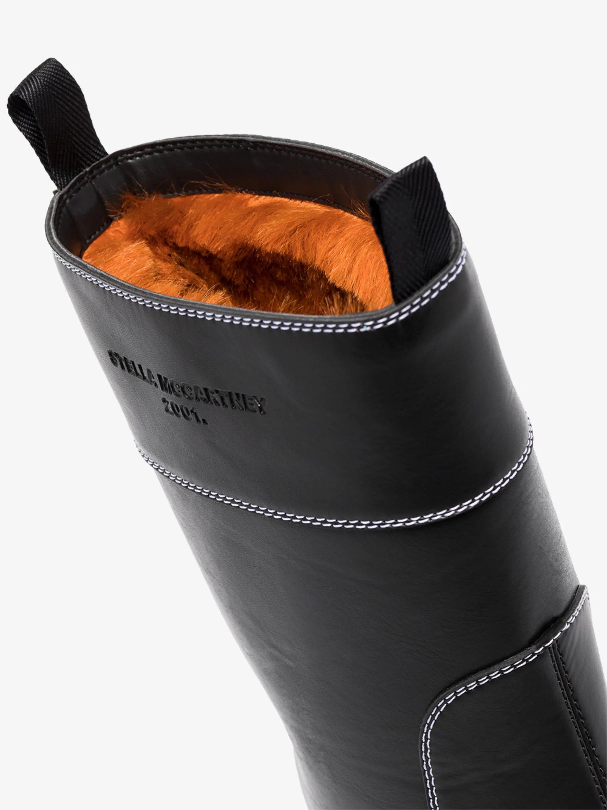 Trace vegan-leather boots