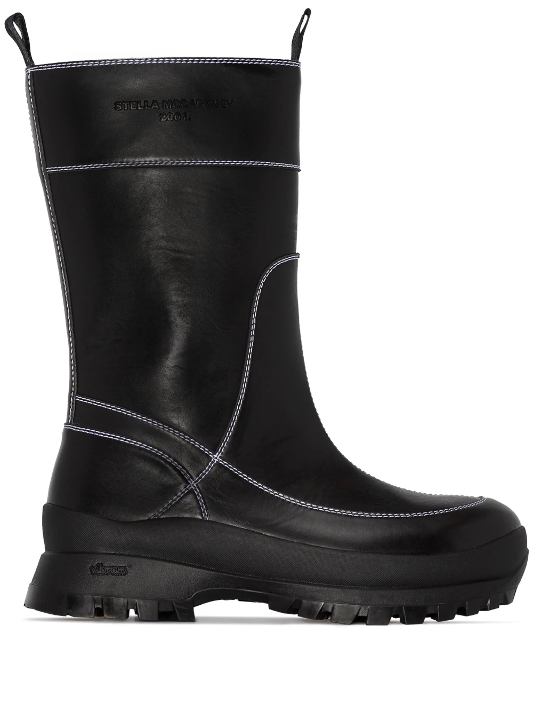 Trace vegan-leather boots