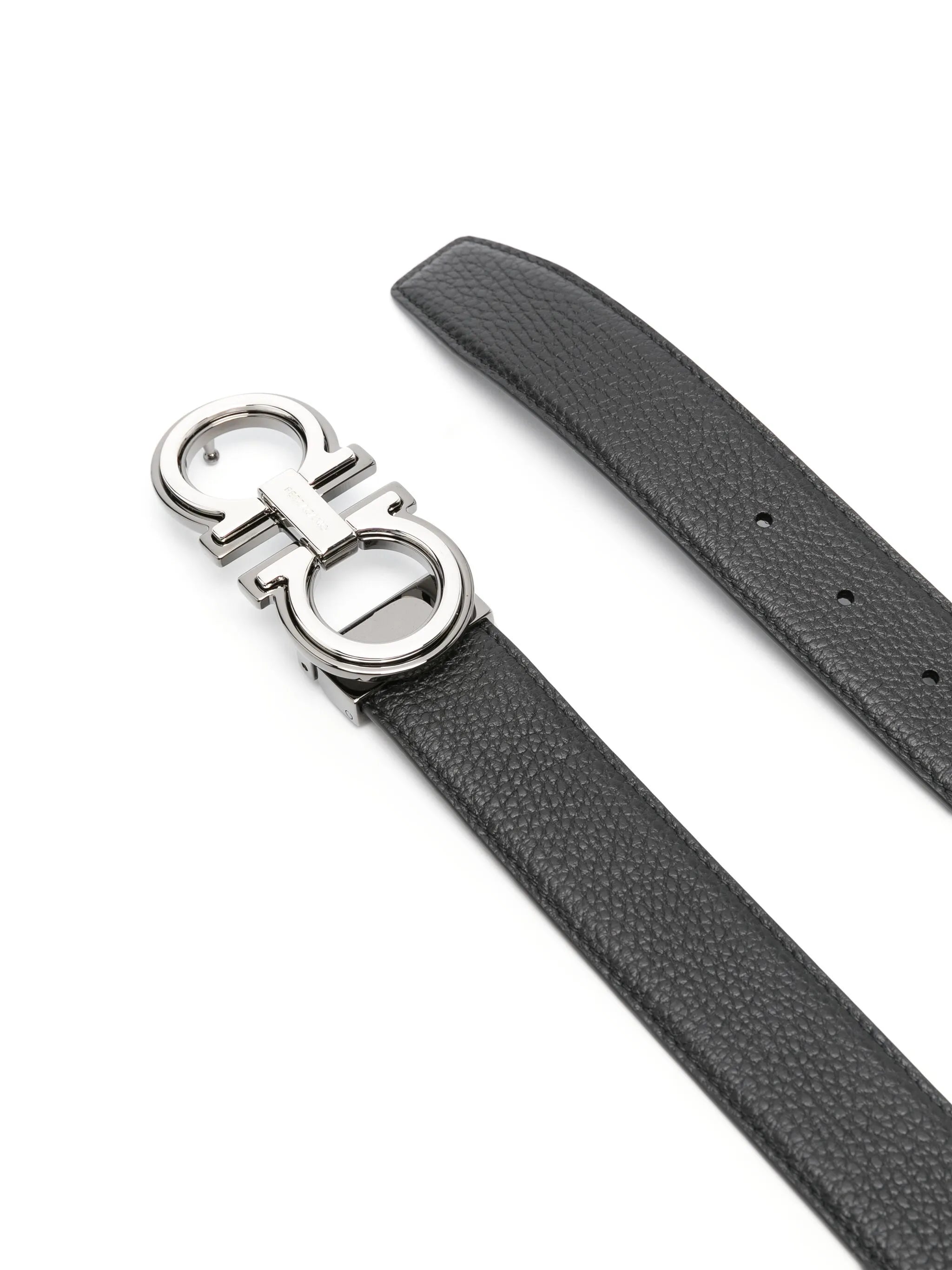 reversible Gancio buckle belt