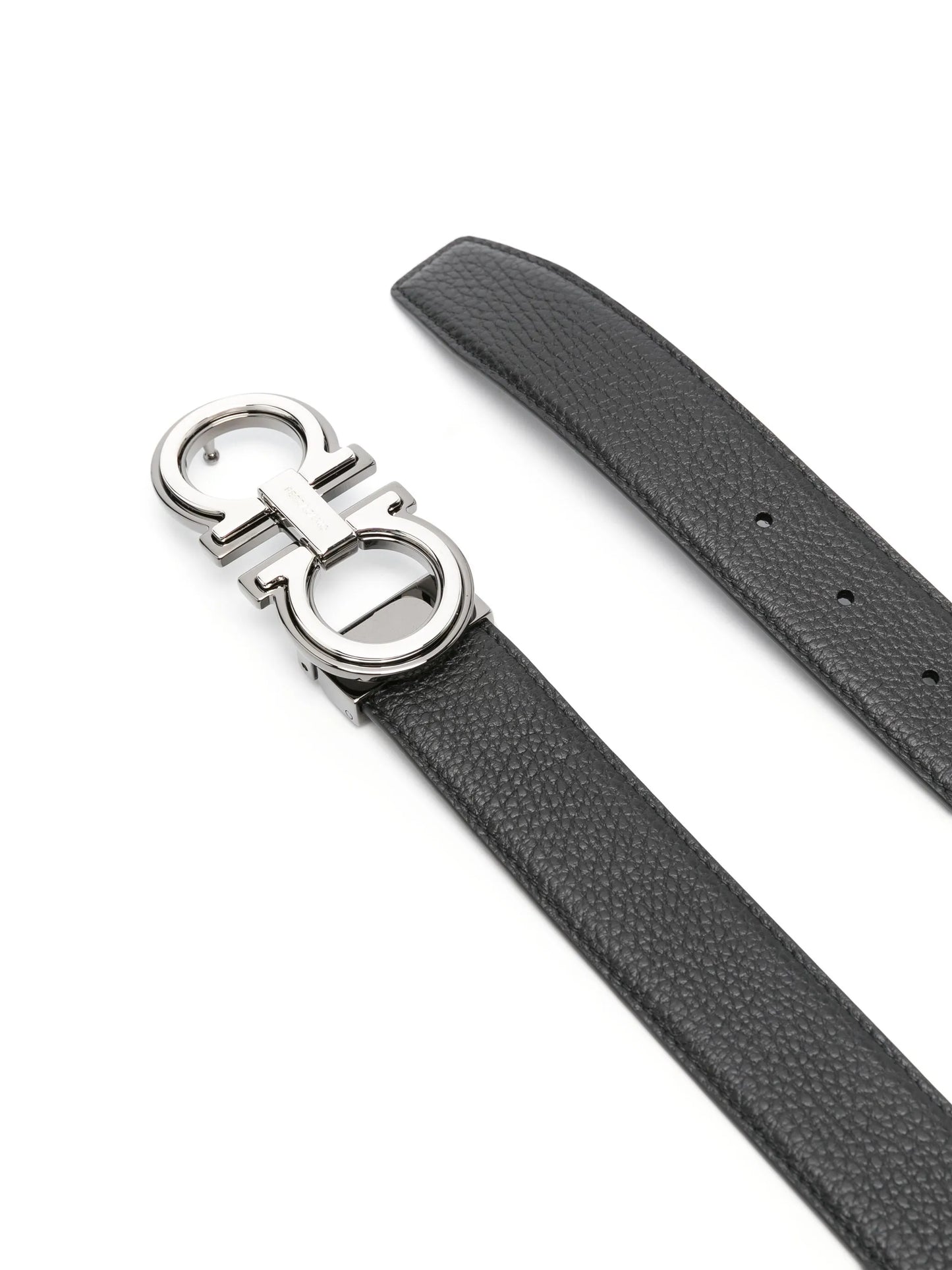 reversible Gancio buckle belt