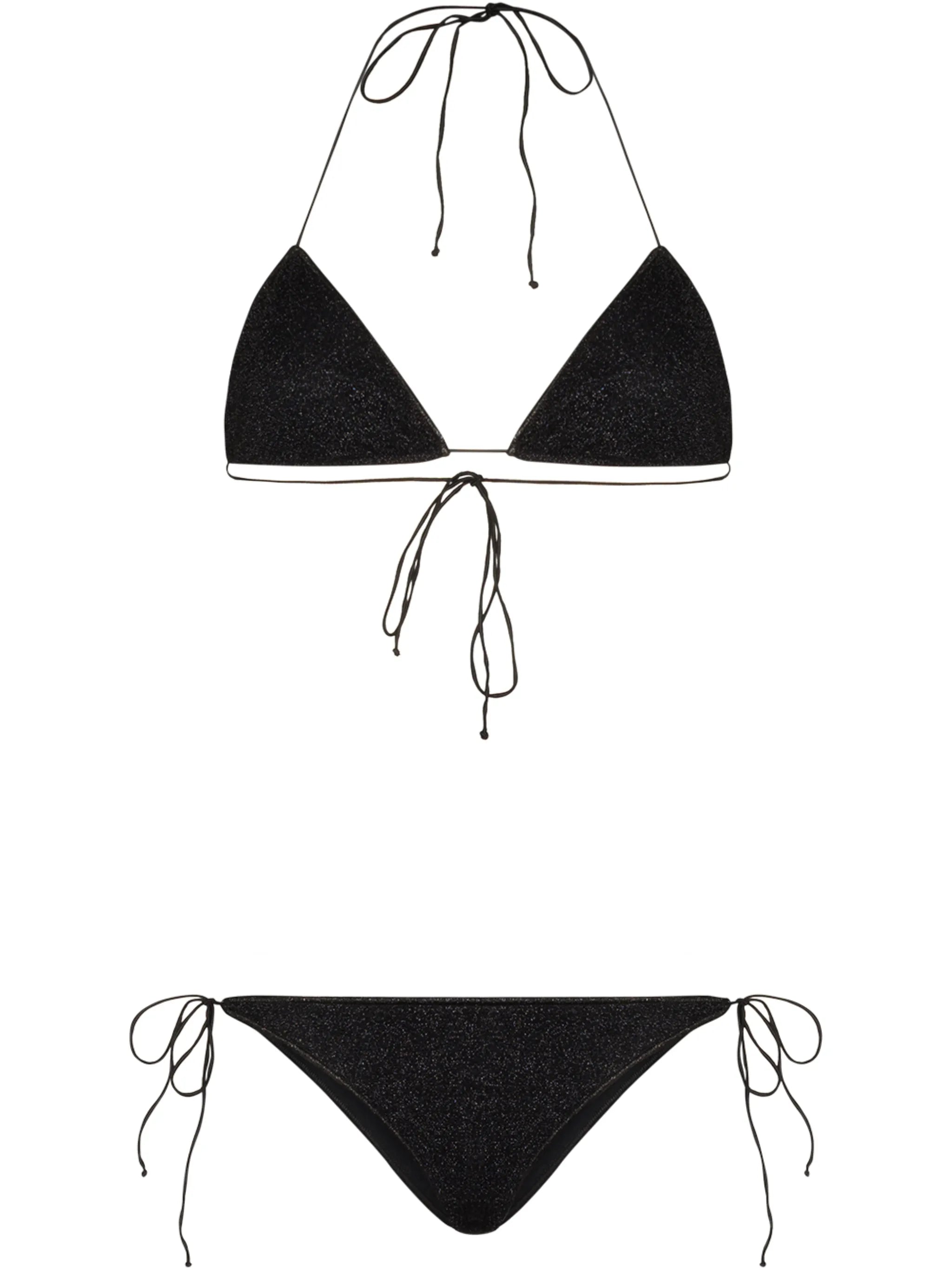 Lumière halterneck two-piece bikini