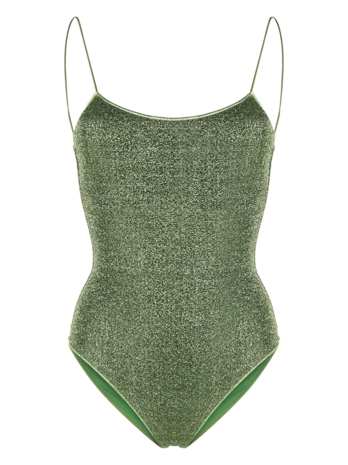 metallic effect swimsuit