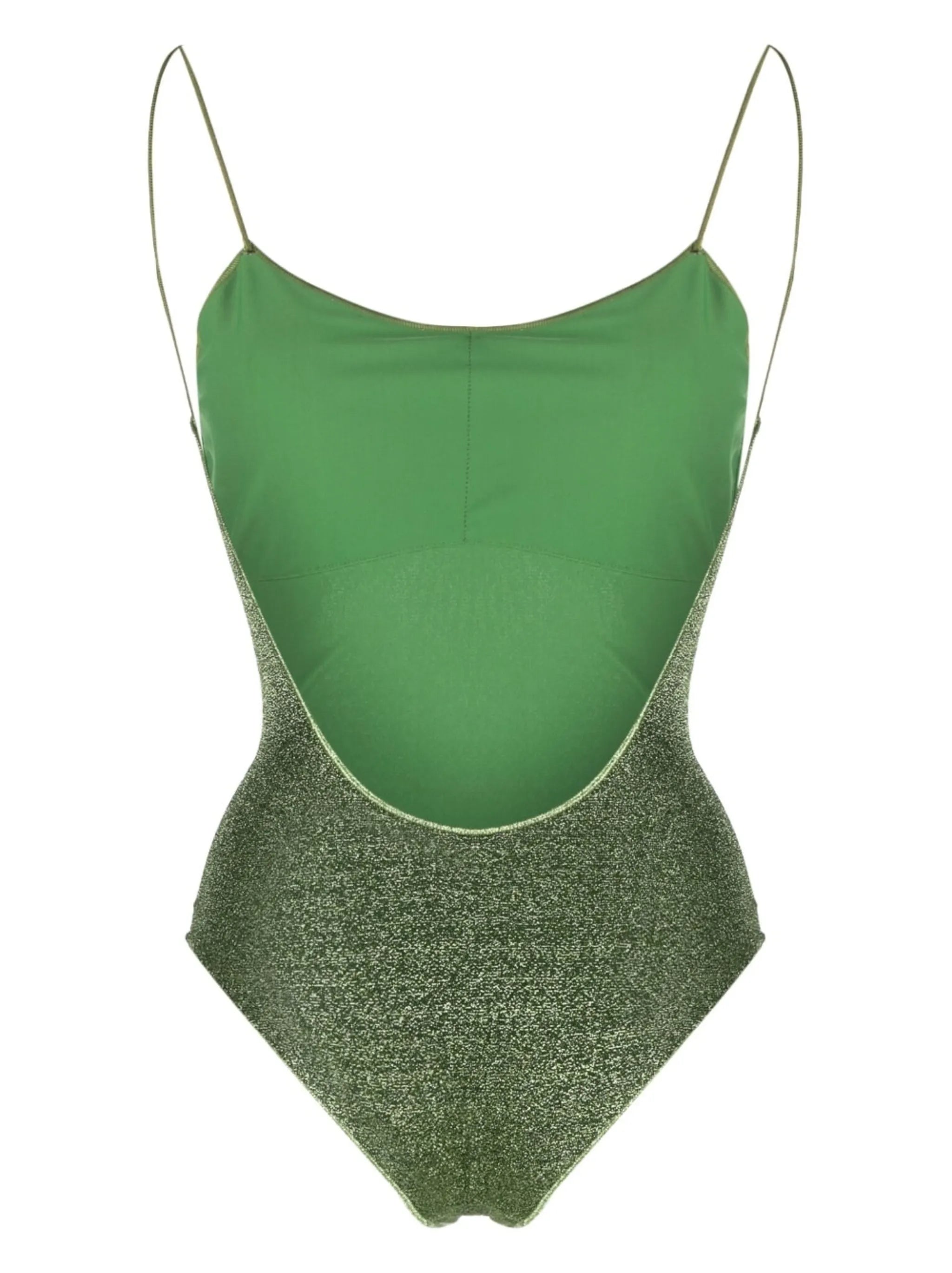 metallic effect swimsuit