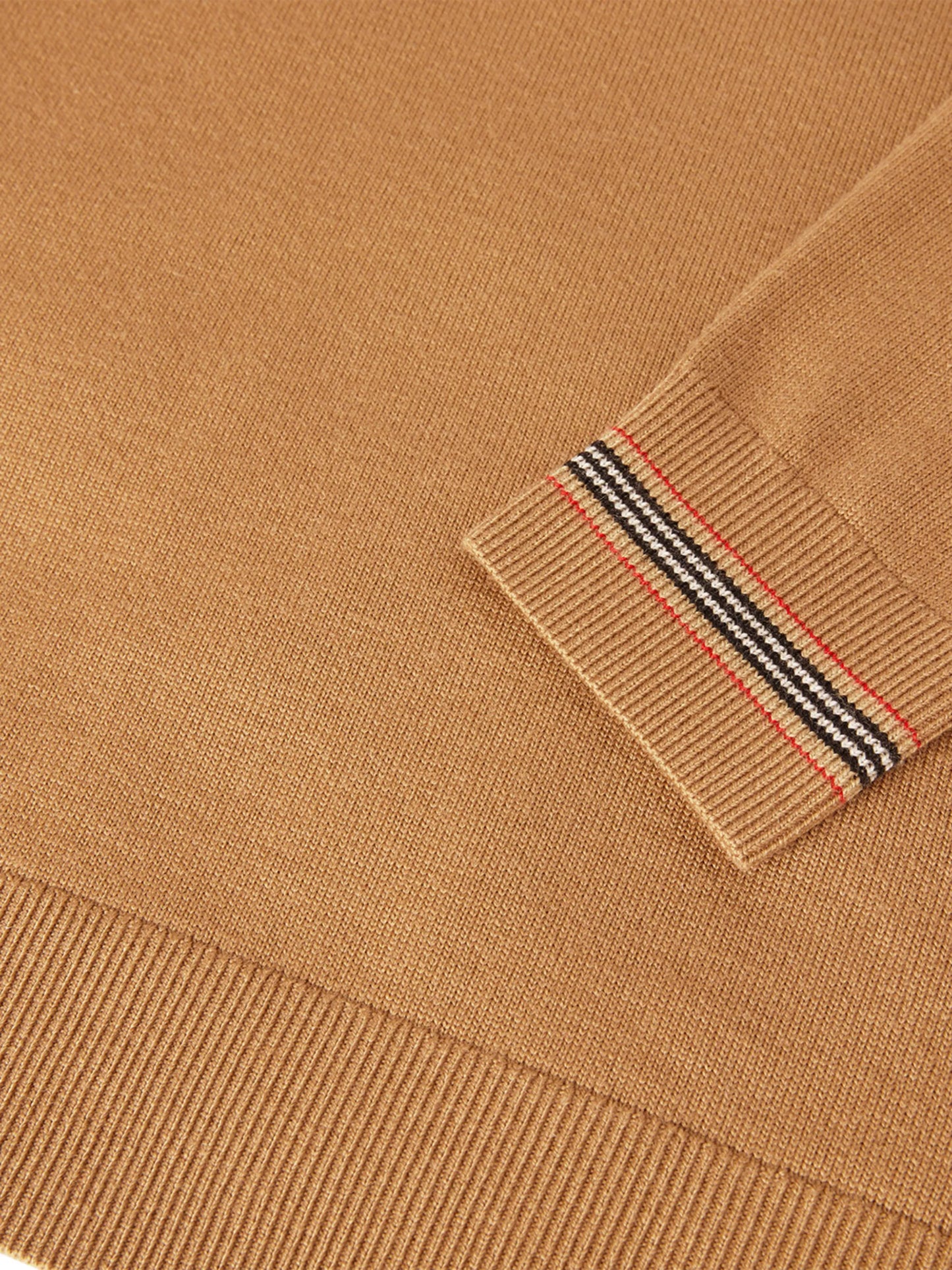 Icon-stripe trim jumper