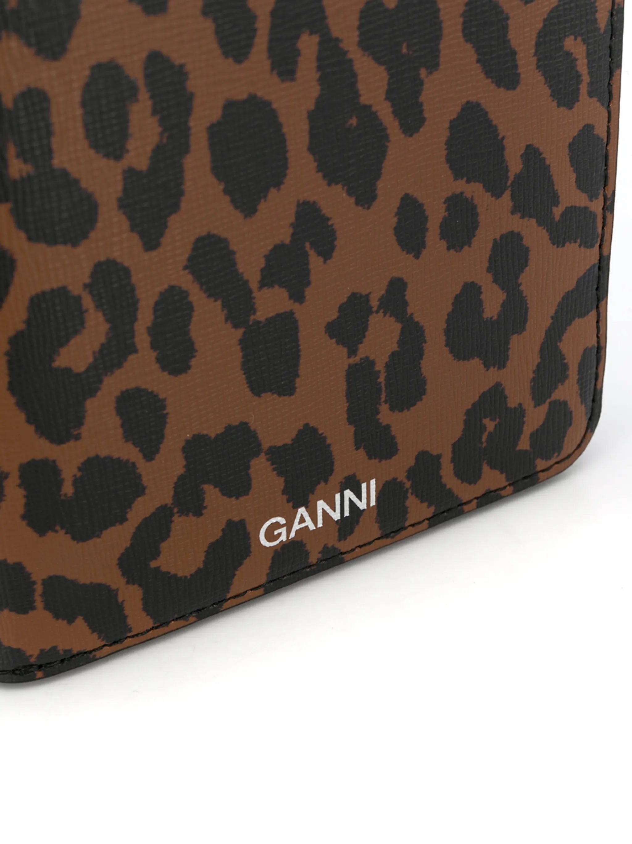 leopard-brown on-strap wallet