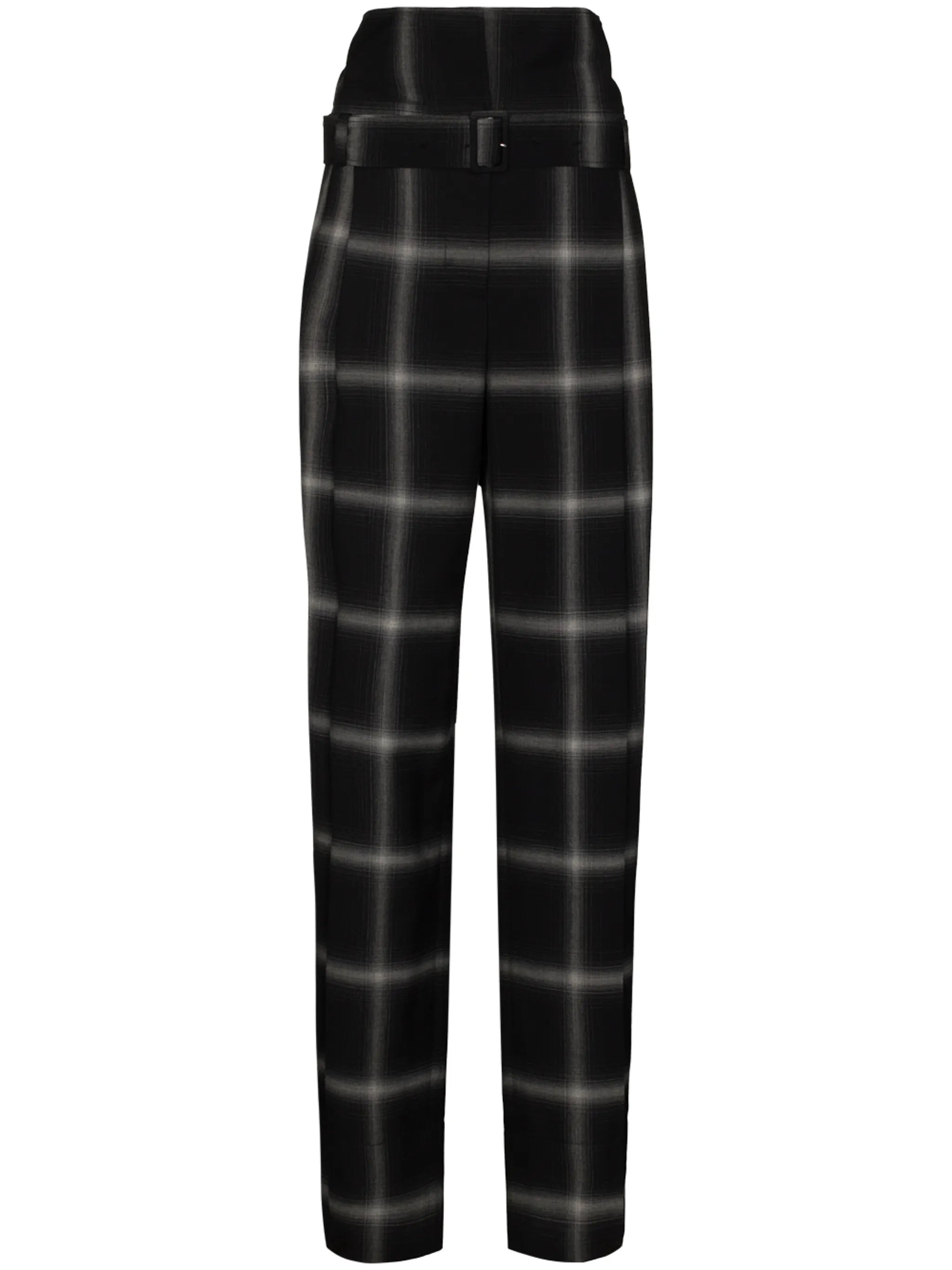 Harley high-waist wool trousers