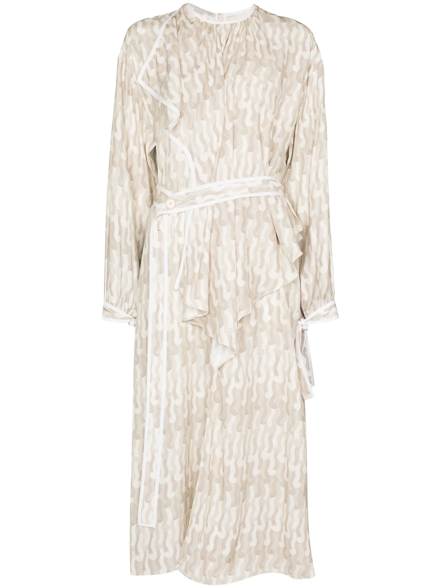 Taylor asymmetric silk dress
