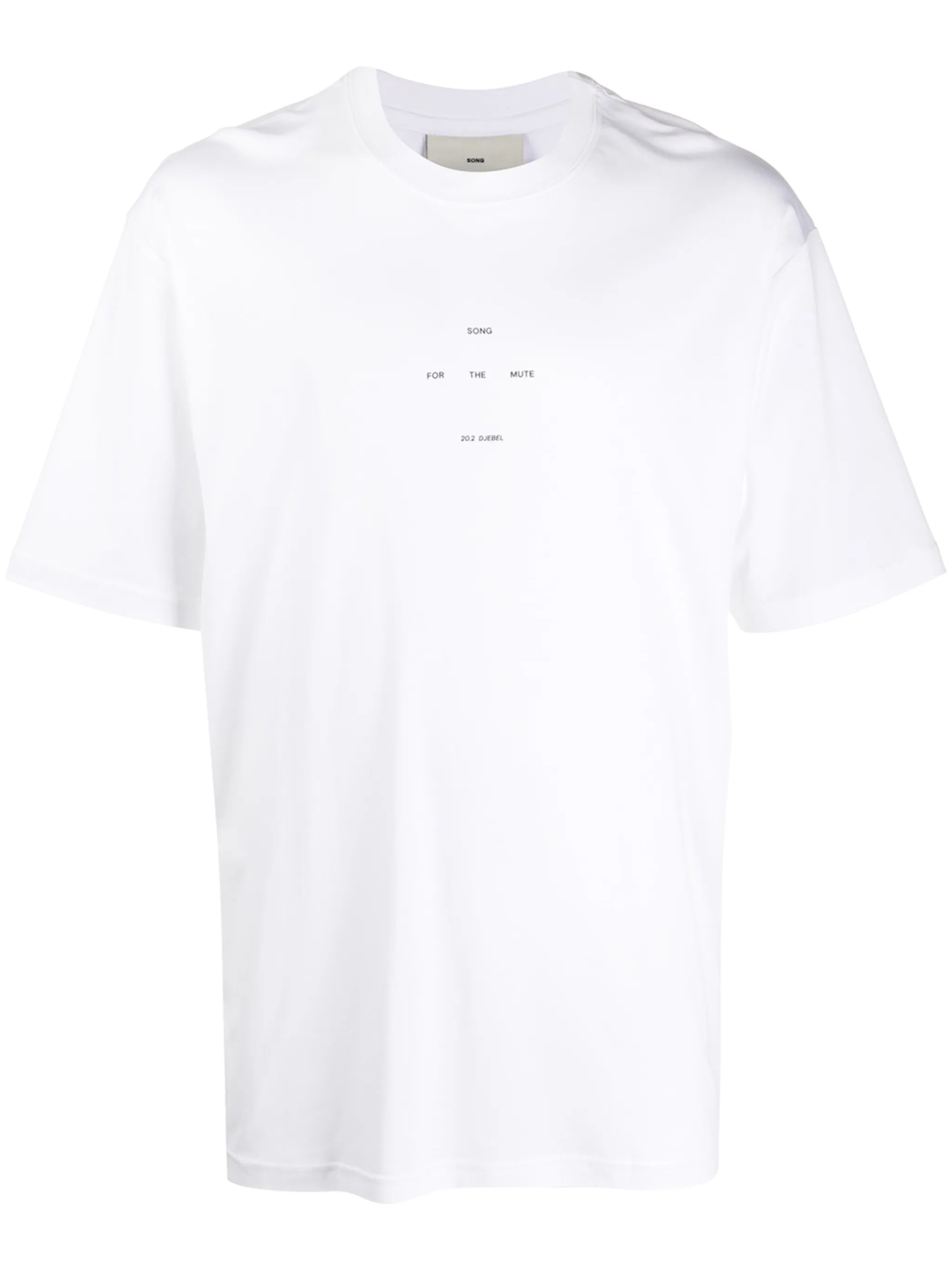 logo print cotton T-shirt