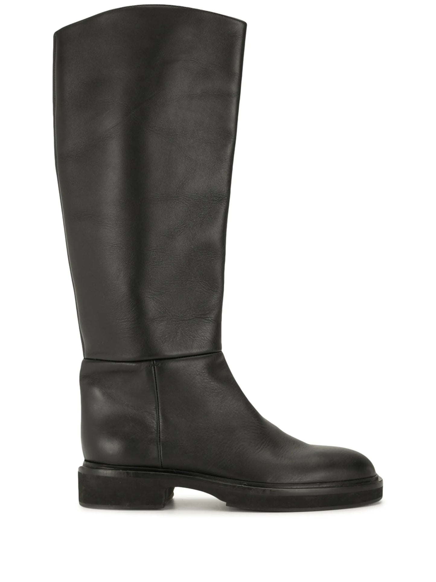 Derby calf-length boots
