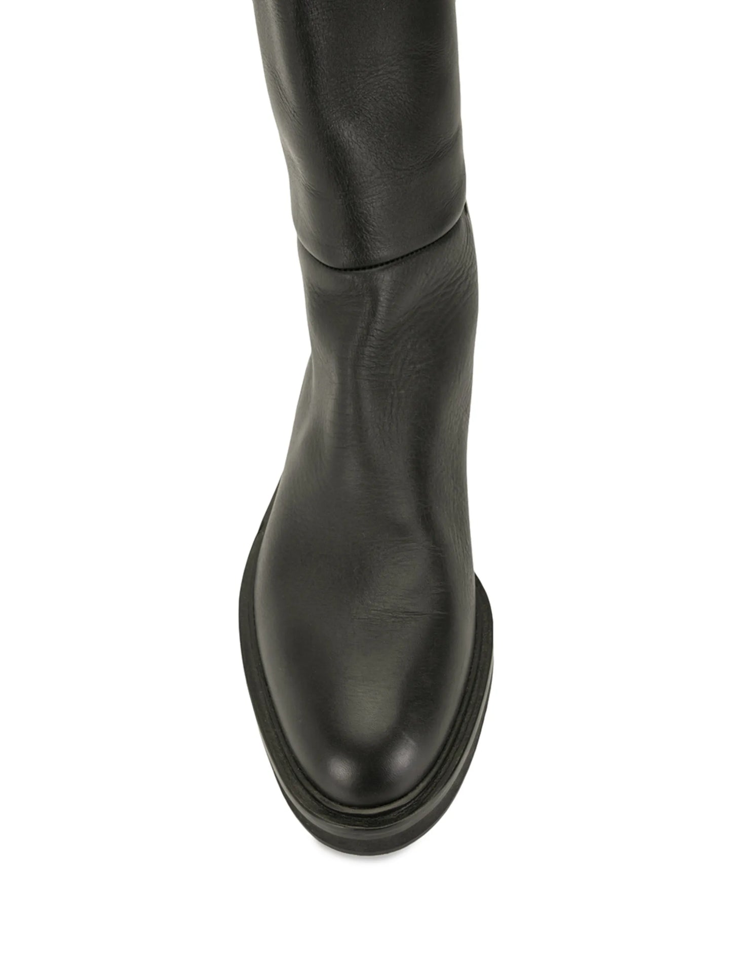 Derby calf-length boots
