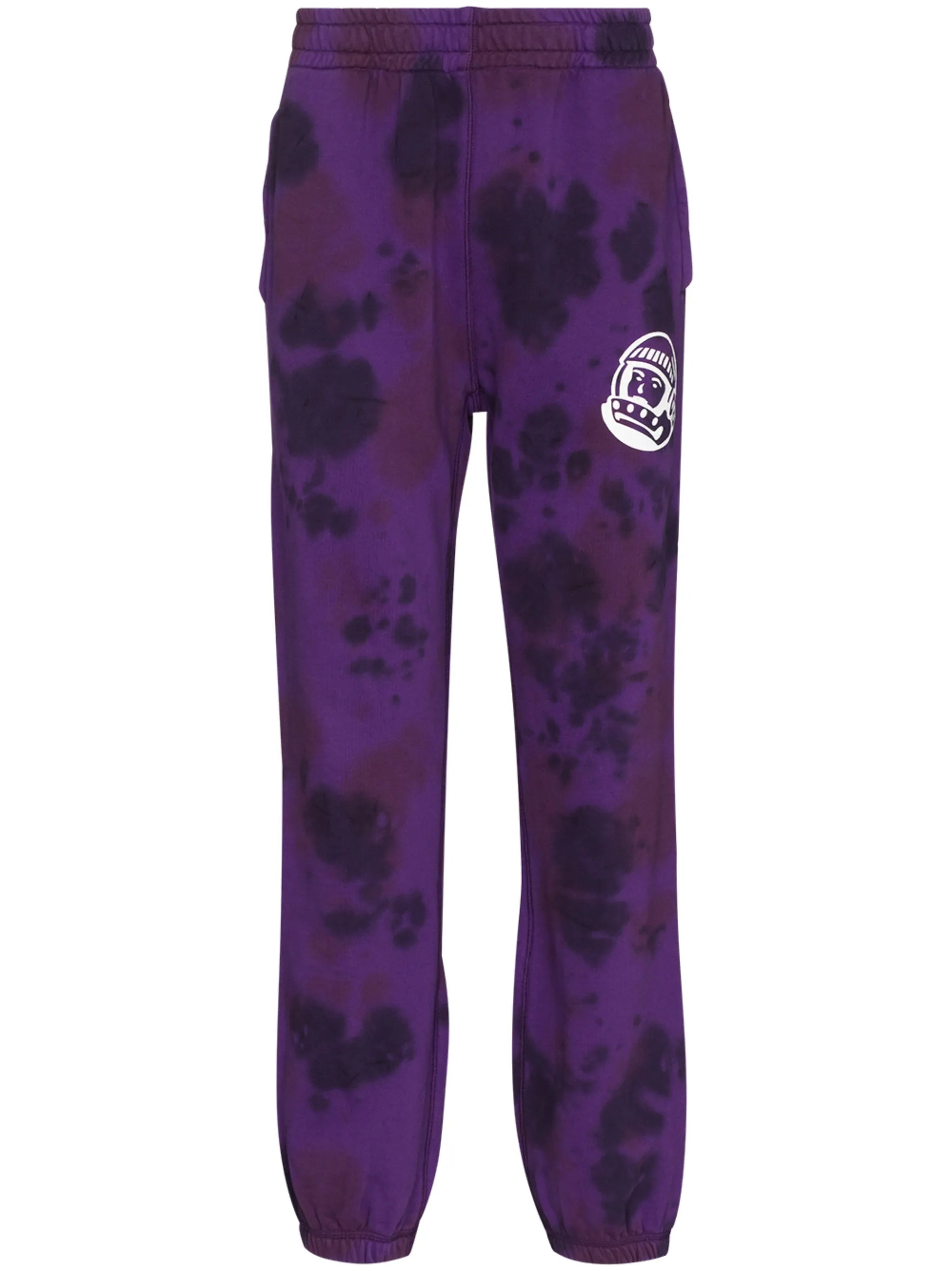 tie-dye cotton track pants