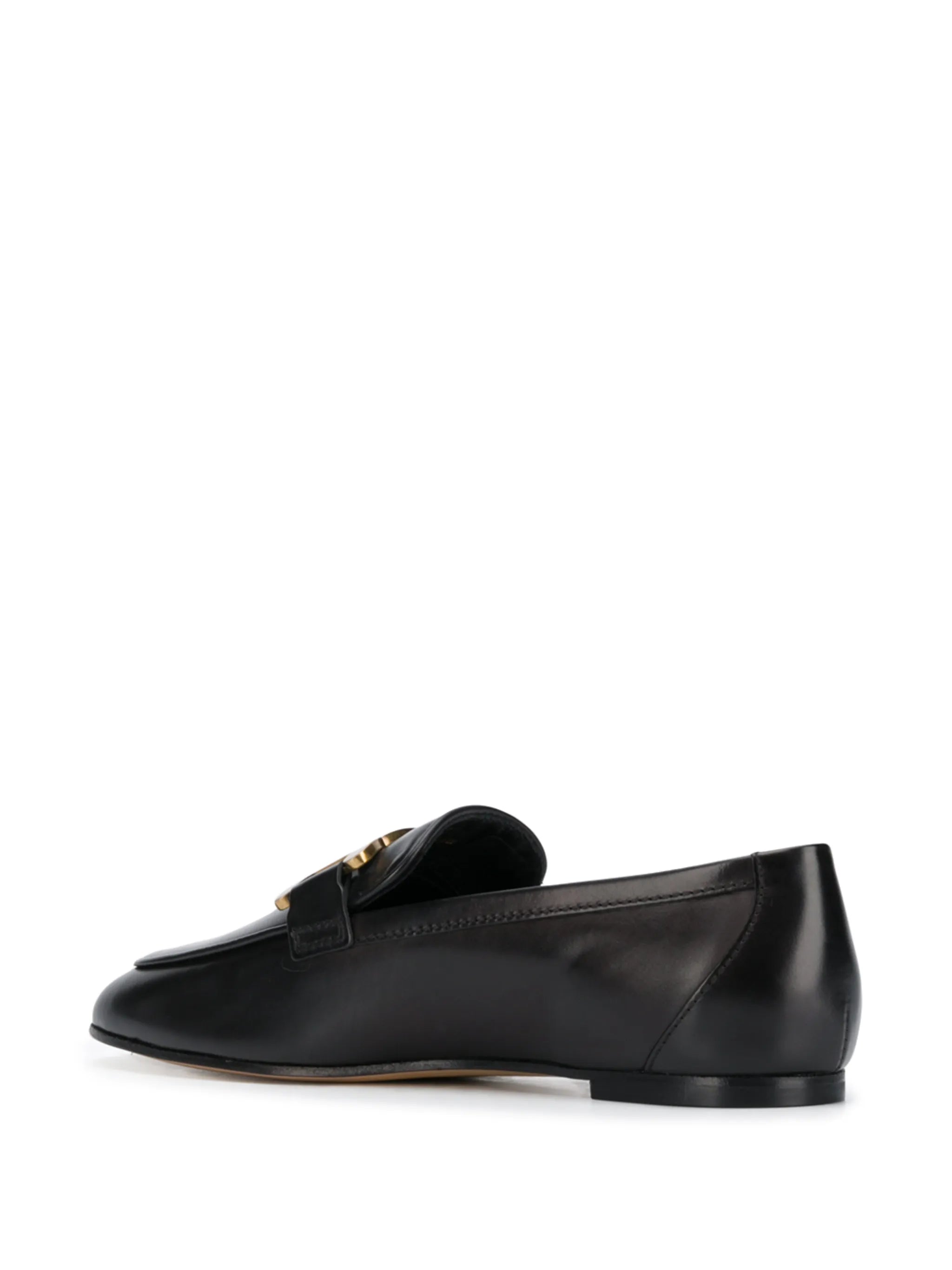 chain-strap loafers