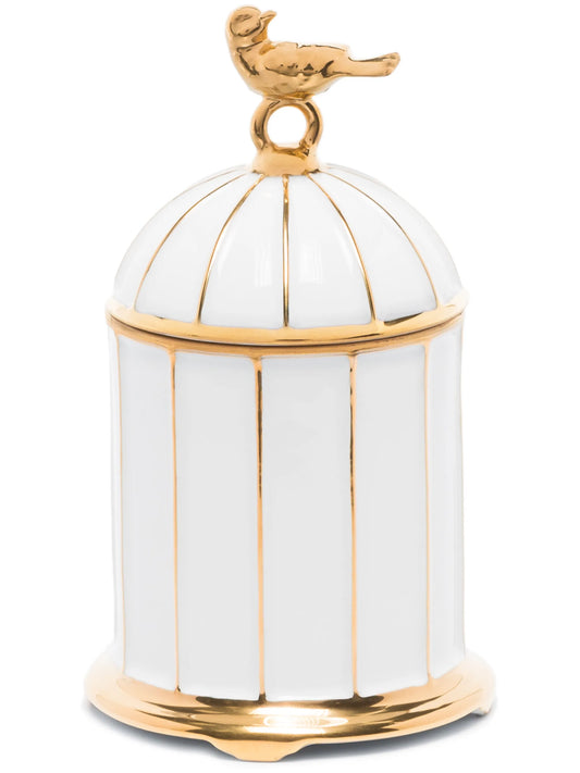 Birdcage single-wick candle