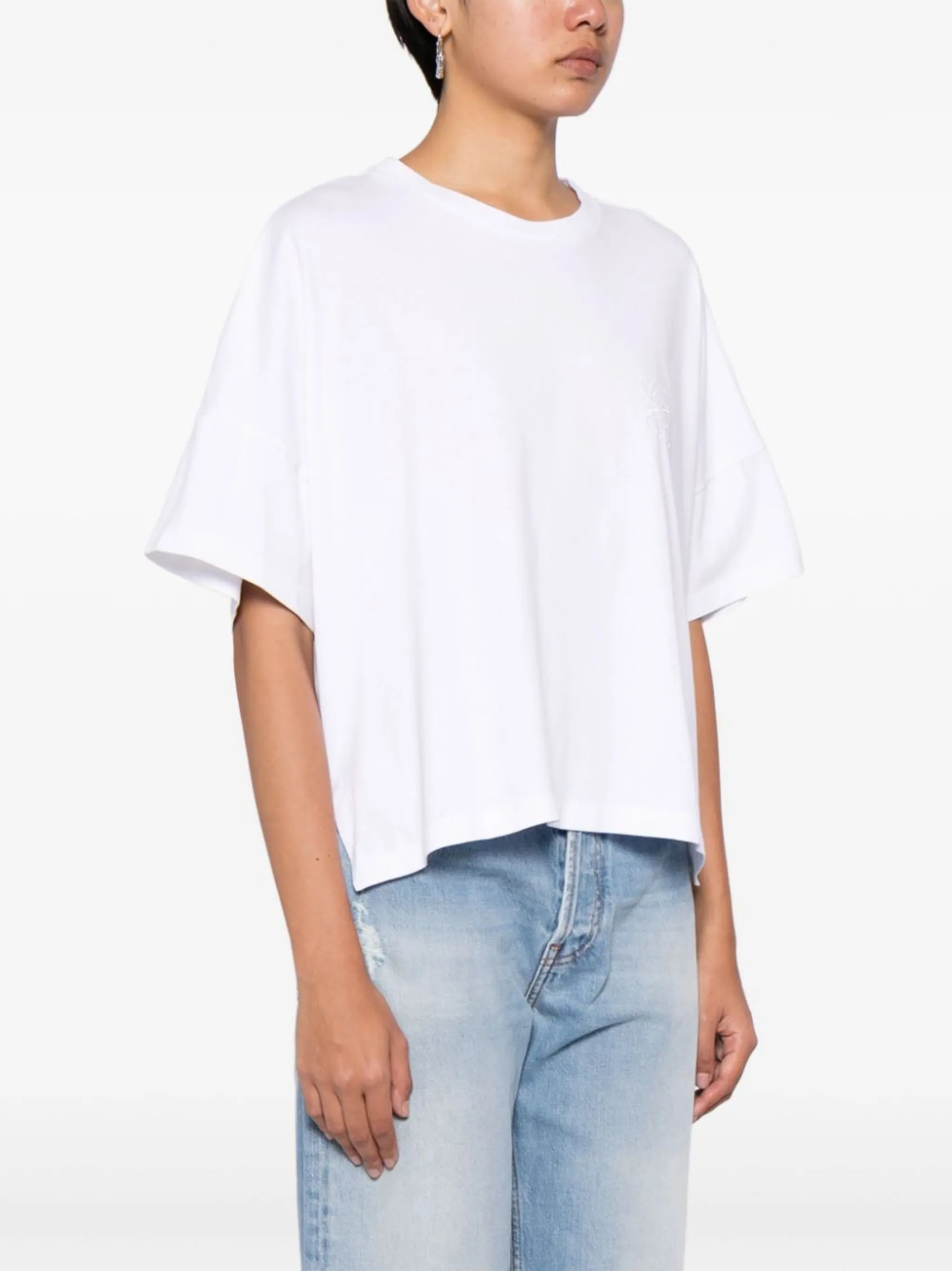 Anagram embroidered T-shirt