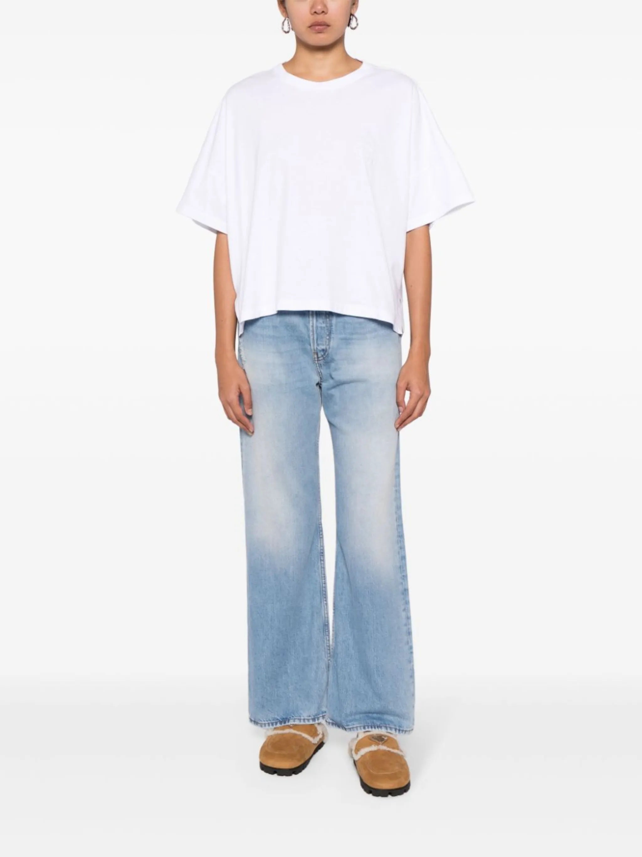 Anagram embroidered T-shirt
