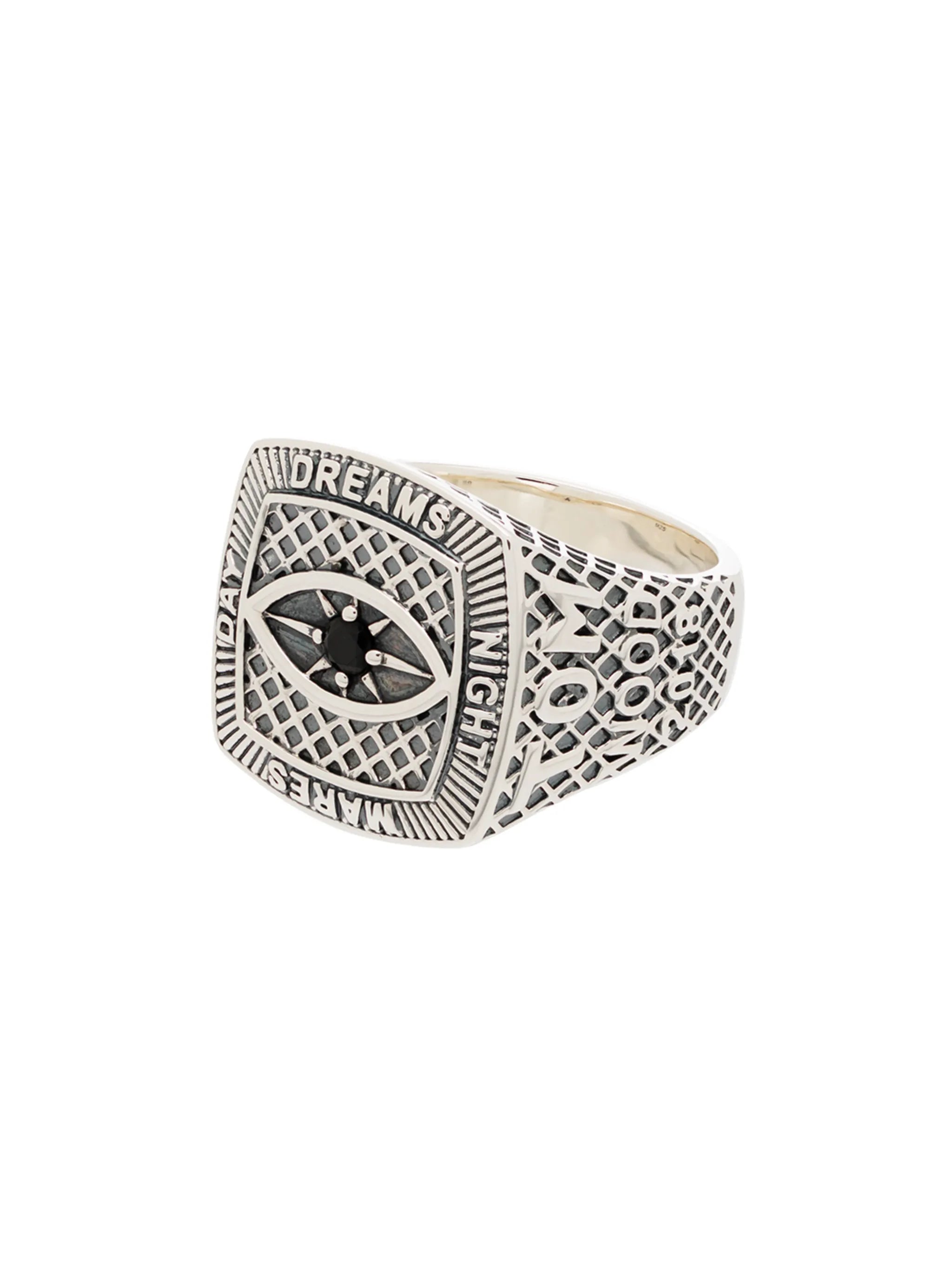 sterling silver Championship signet ring