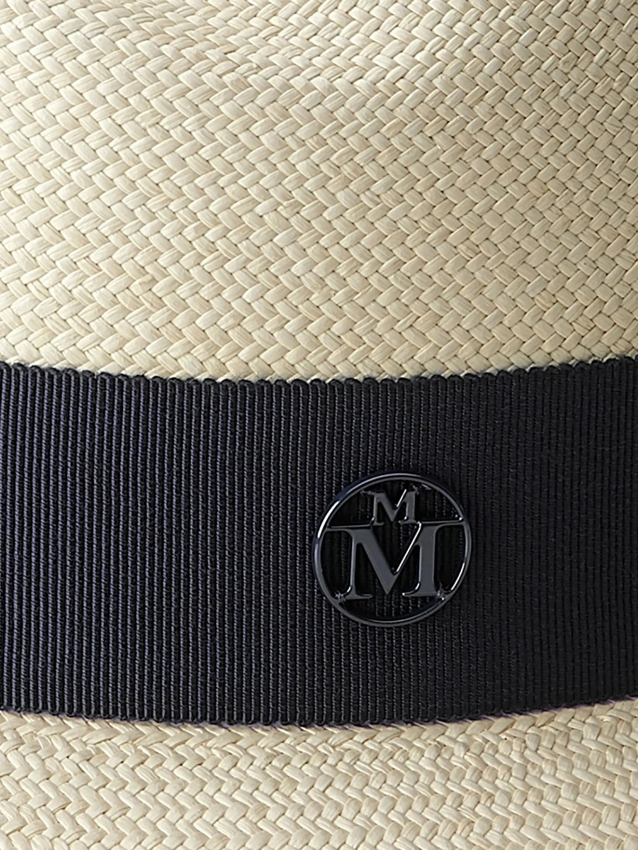 Virginie straw fedora hat