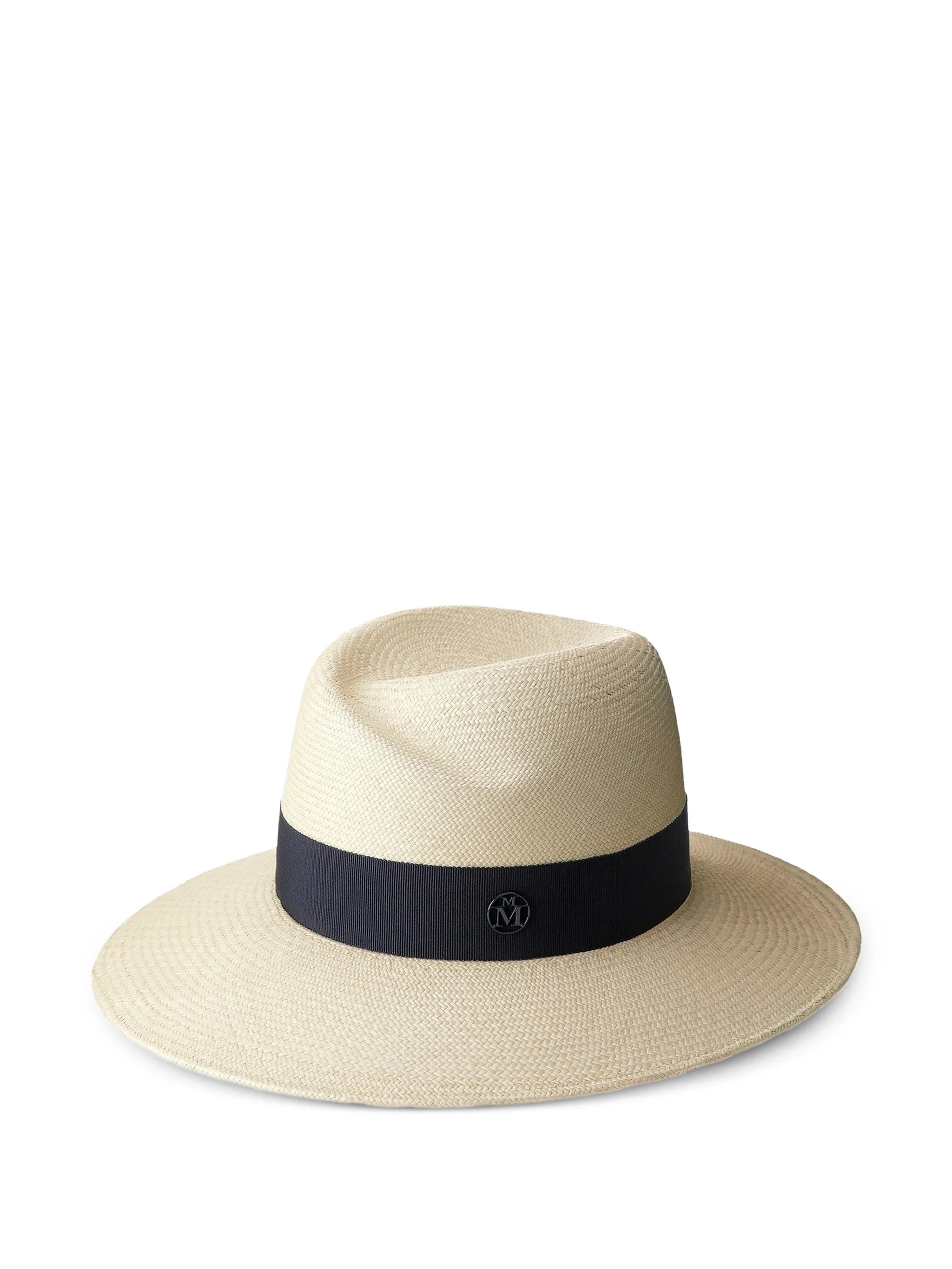 Virginie straw fedora hat
