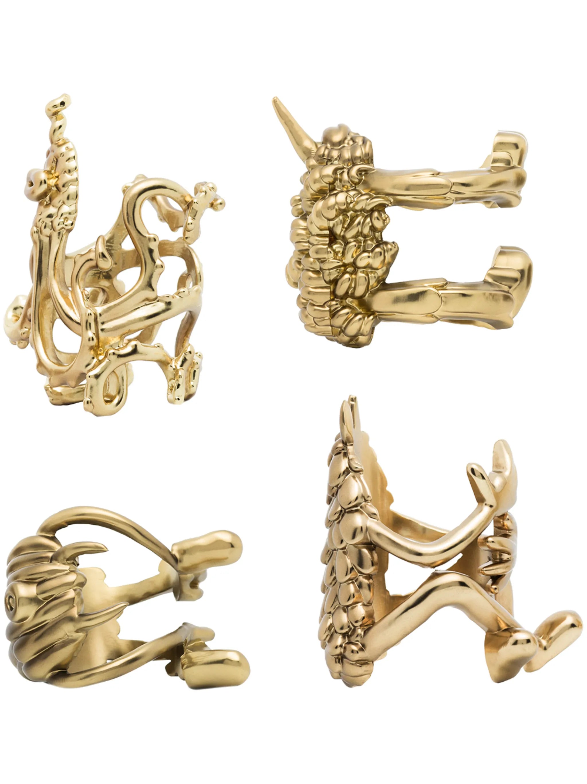 x Haas Brothers Monster Ball napkin ring set