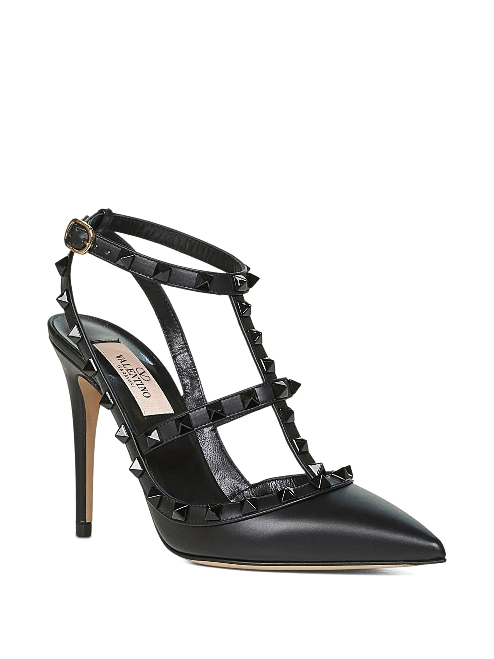 Rockstud heeled pumps