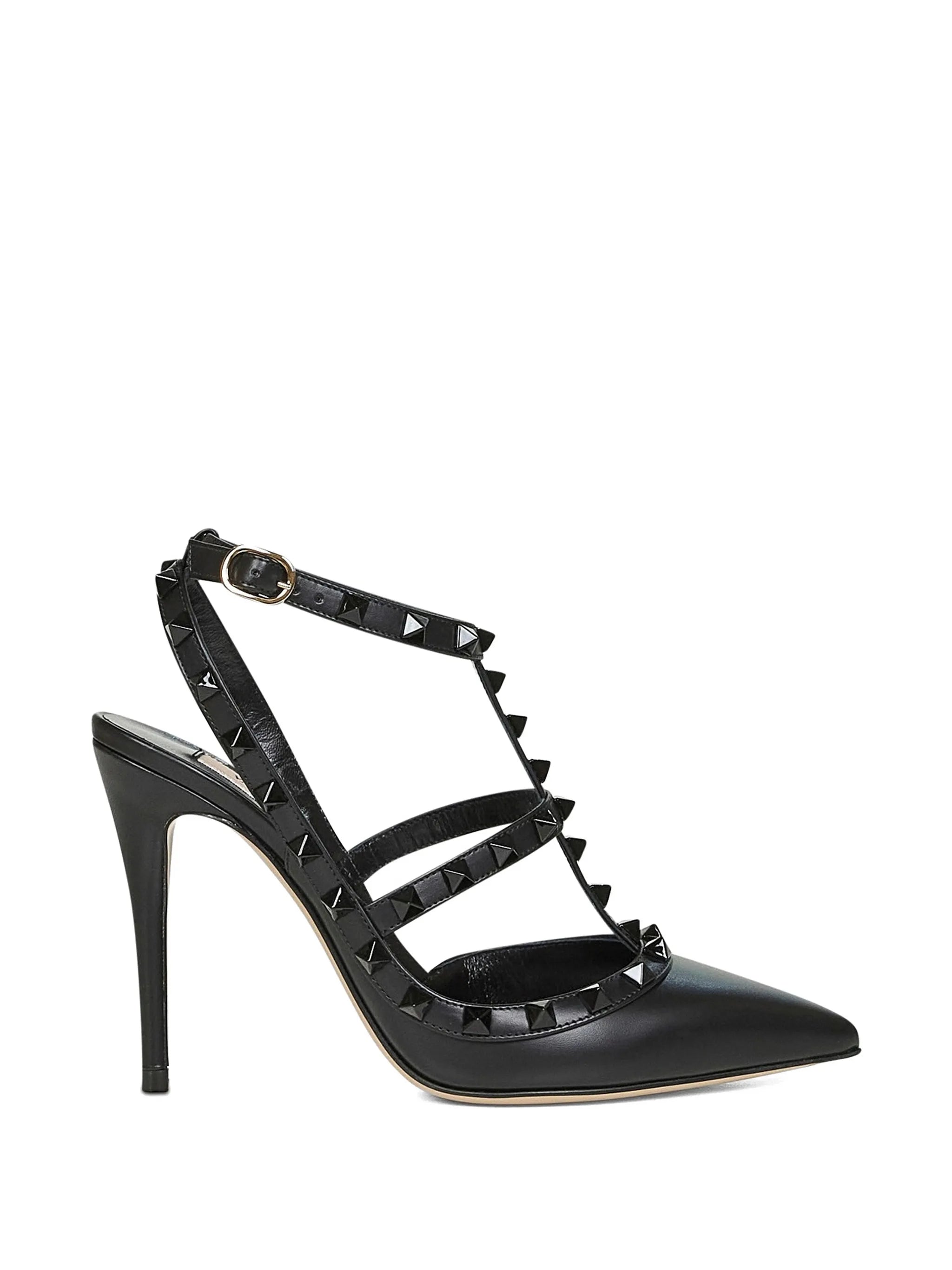 Rockstud heeled pumps