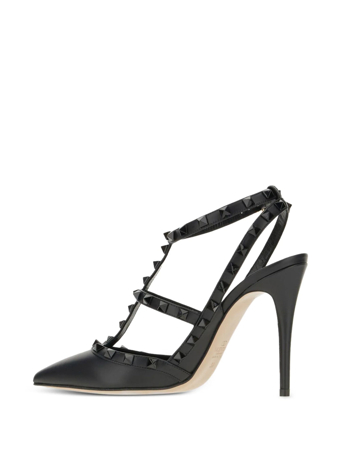 Rockstud heeled pumps