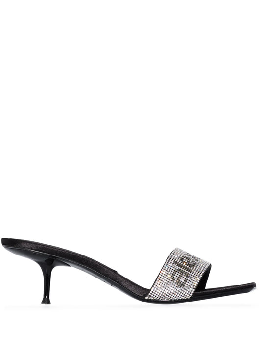 Jessie 55mm crystal-embellished sandals