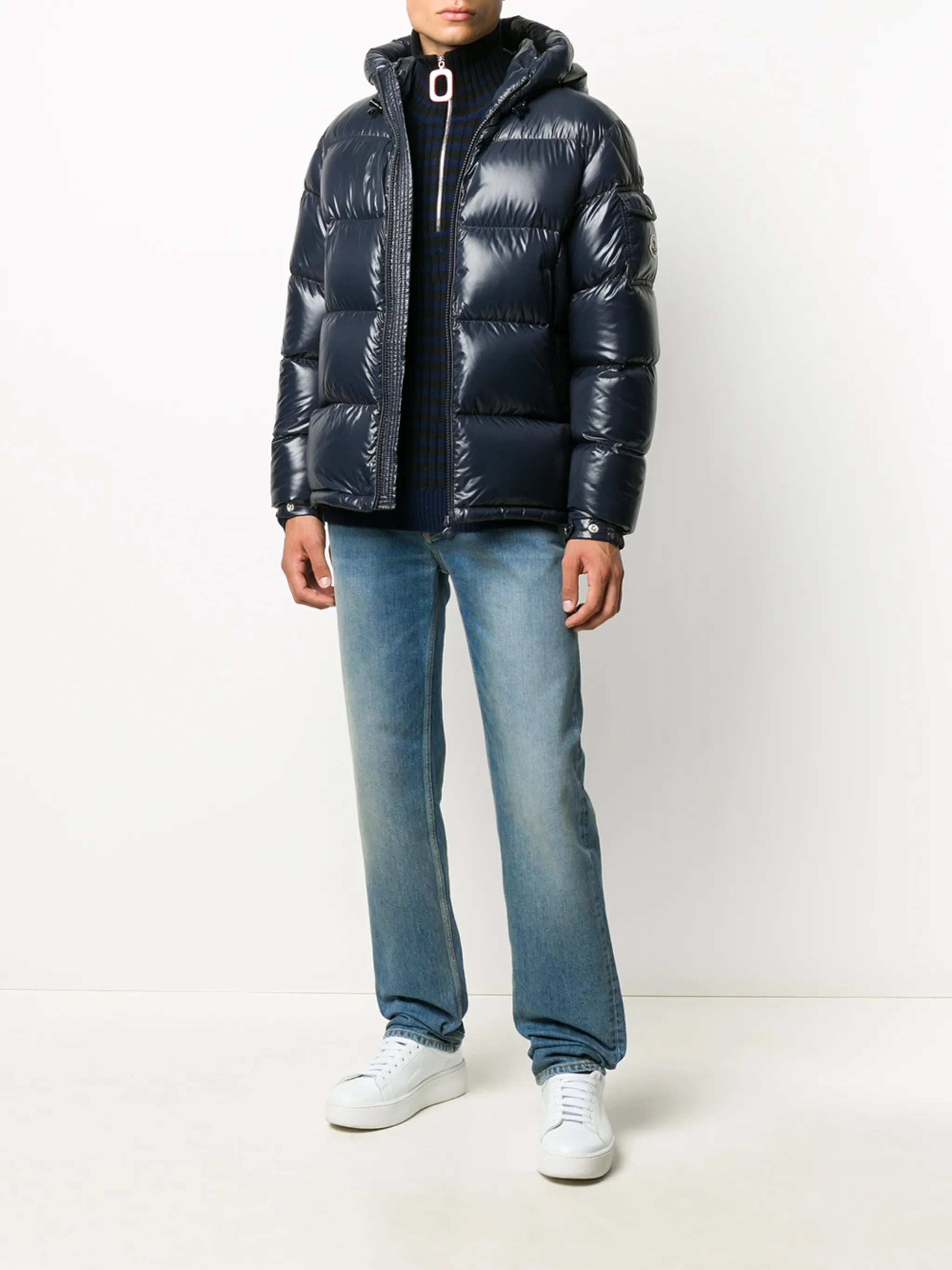 padded hooded jacket