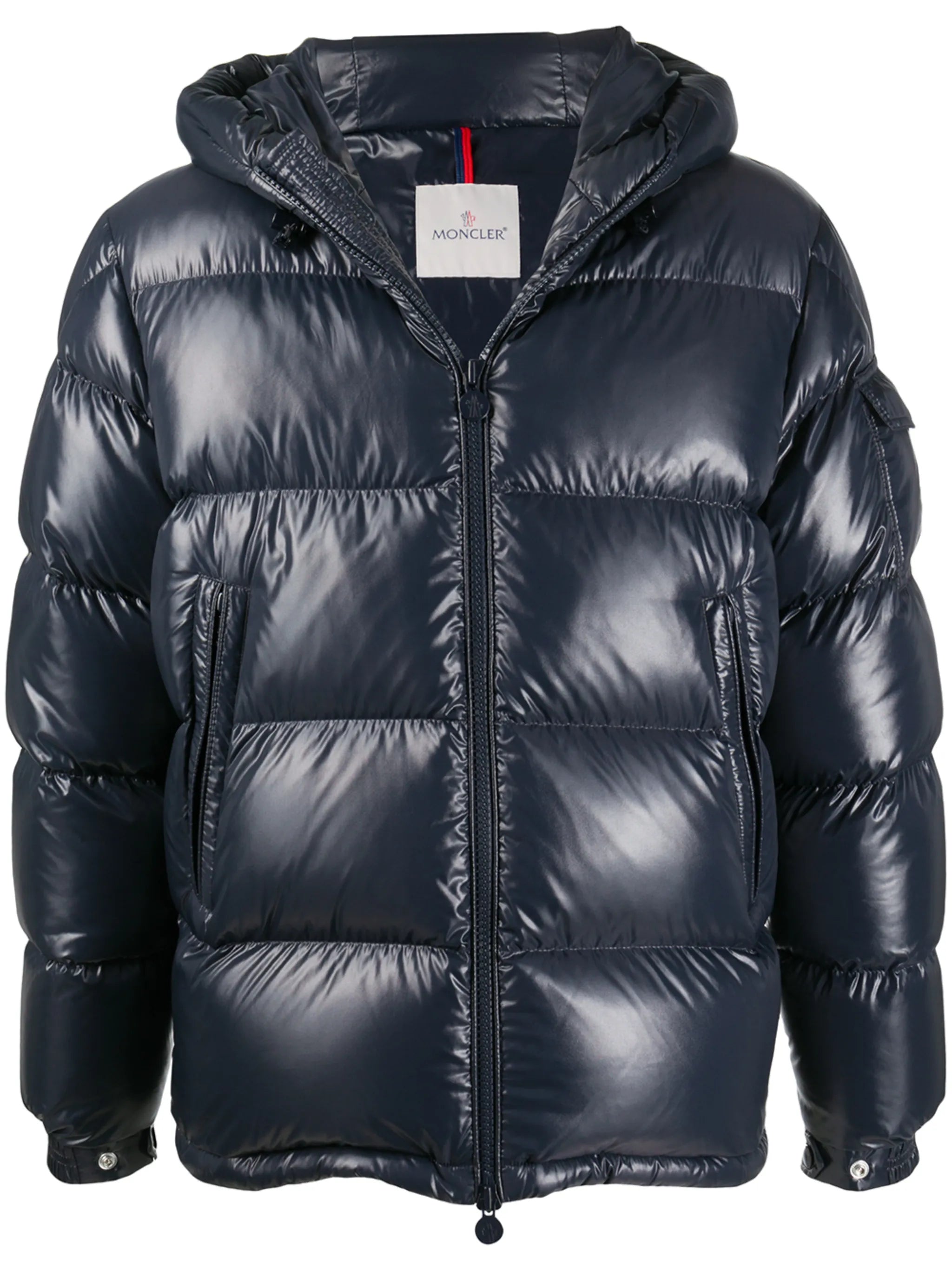 padded hooded jacket