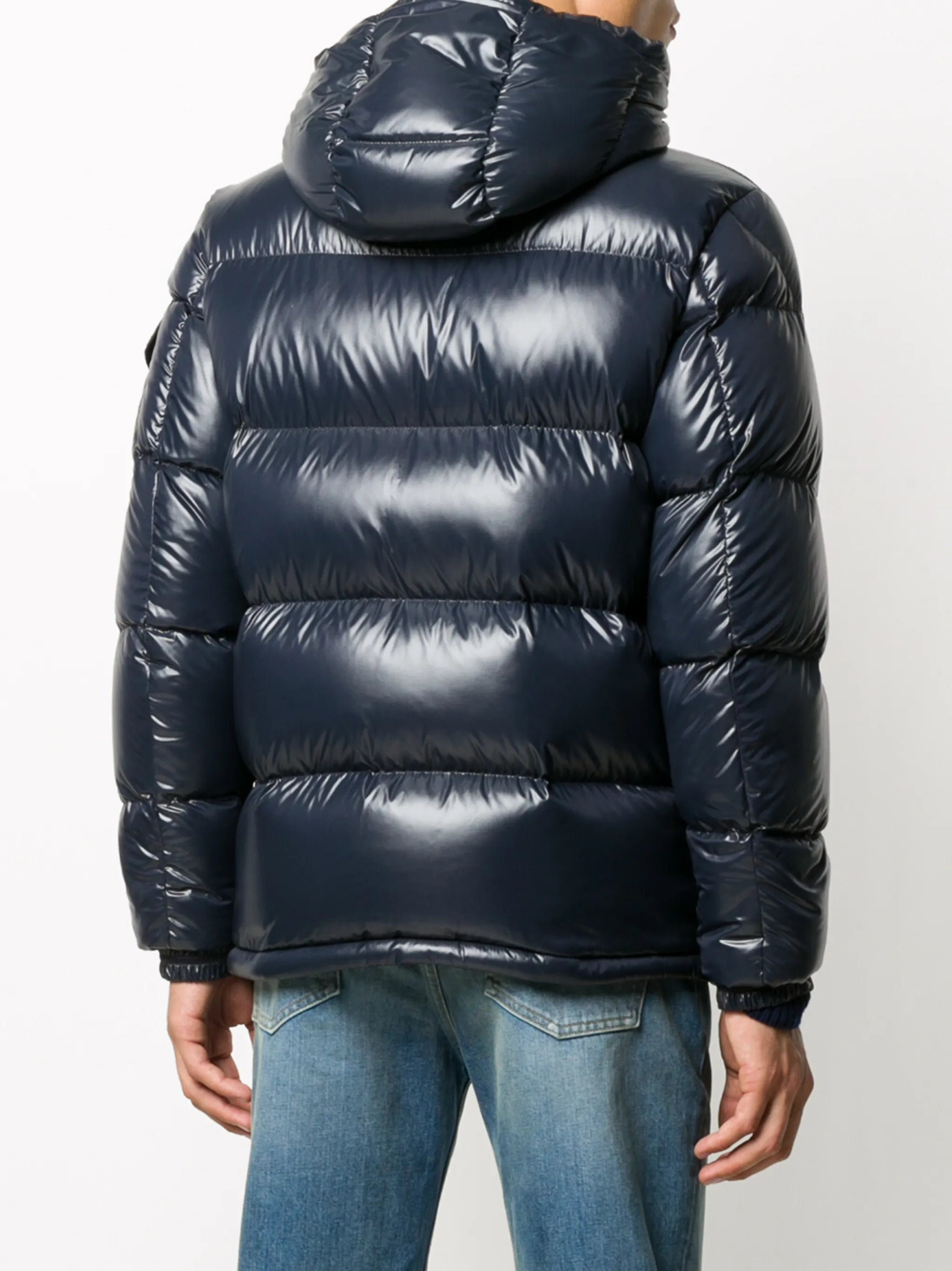 padded hooded jacket