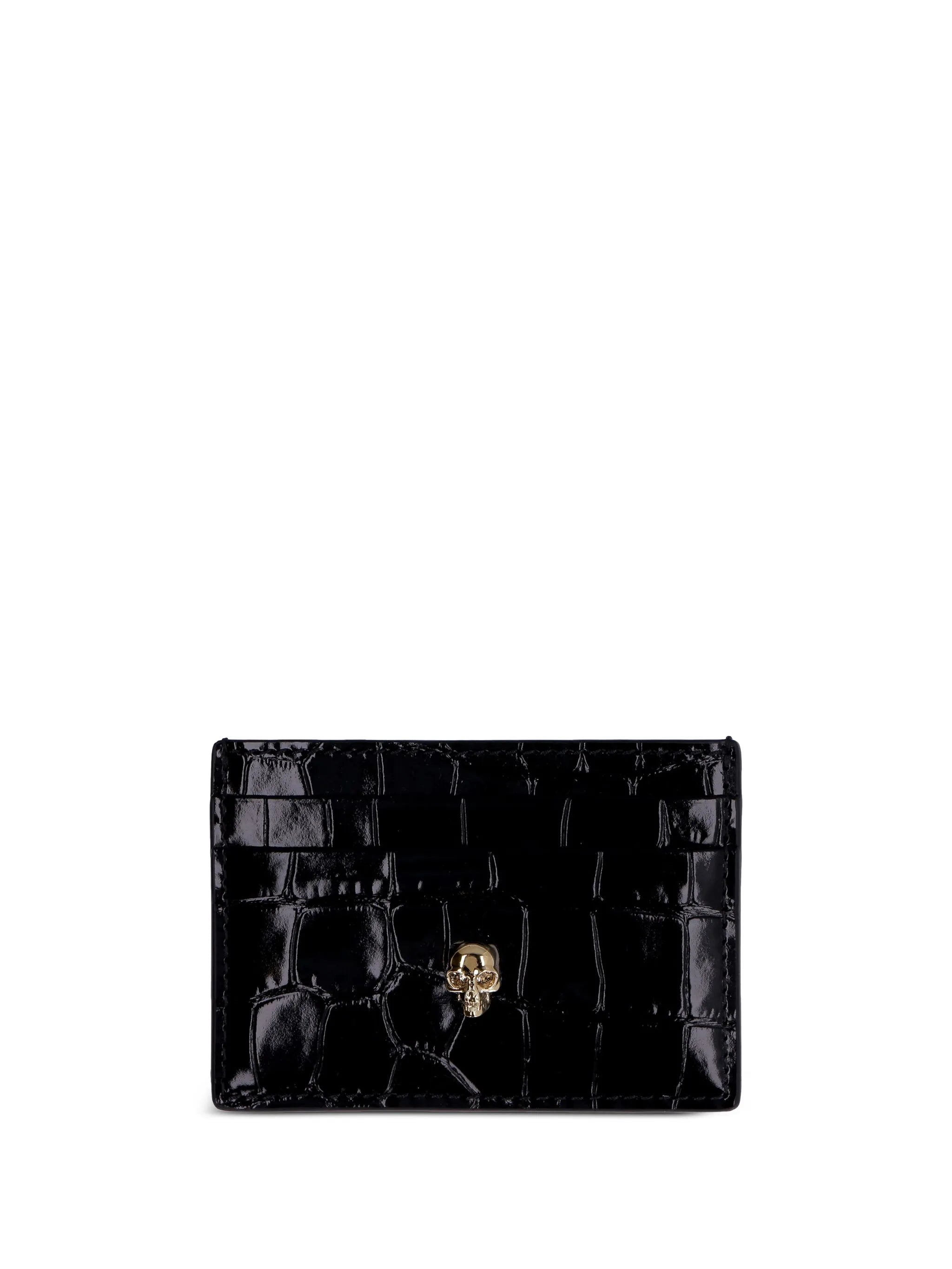 Skull stud cardholder