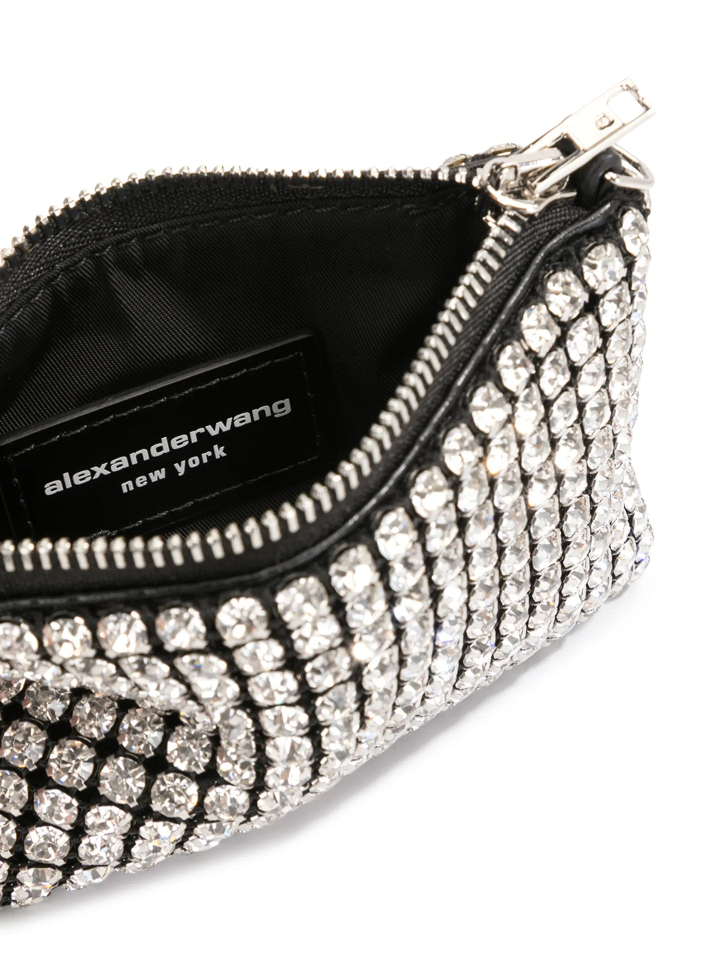 Wangloc rhinestone mini bag