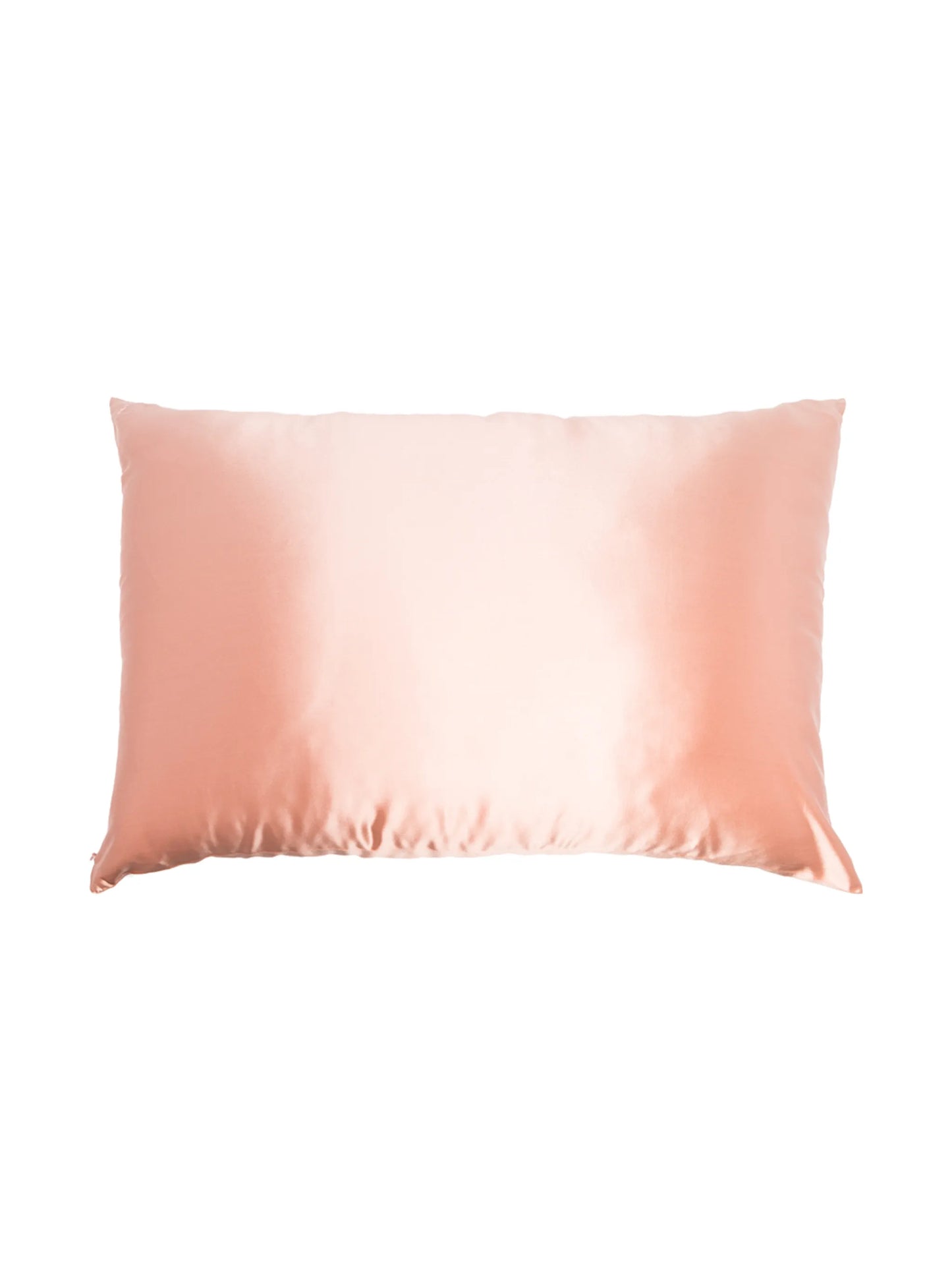 embroidered logo silk pillowcase