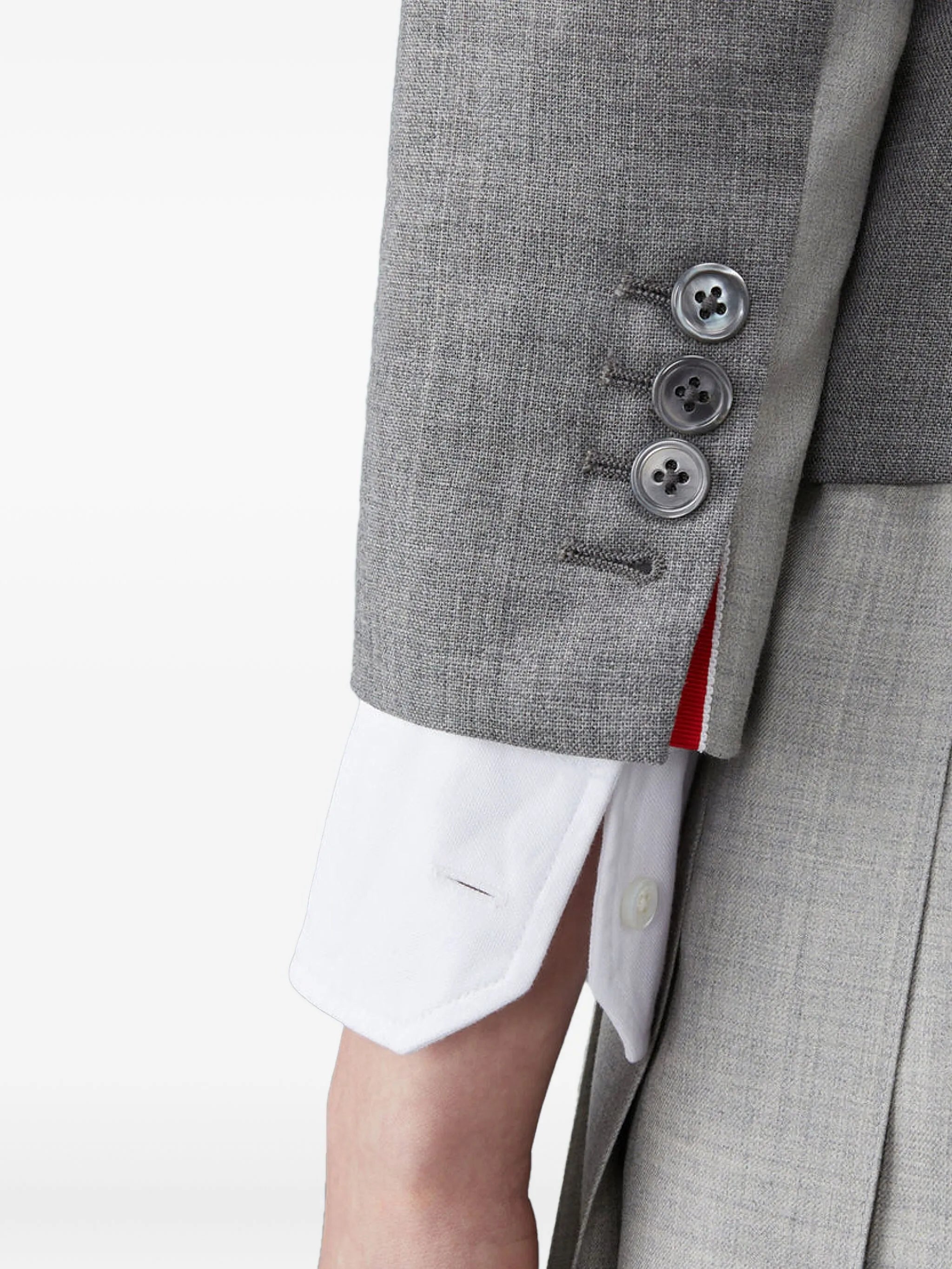 Fun-Mix 2ply fresco panelled blazer
