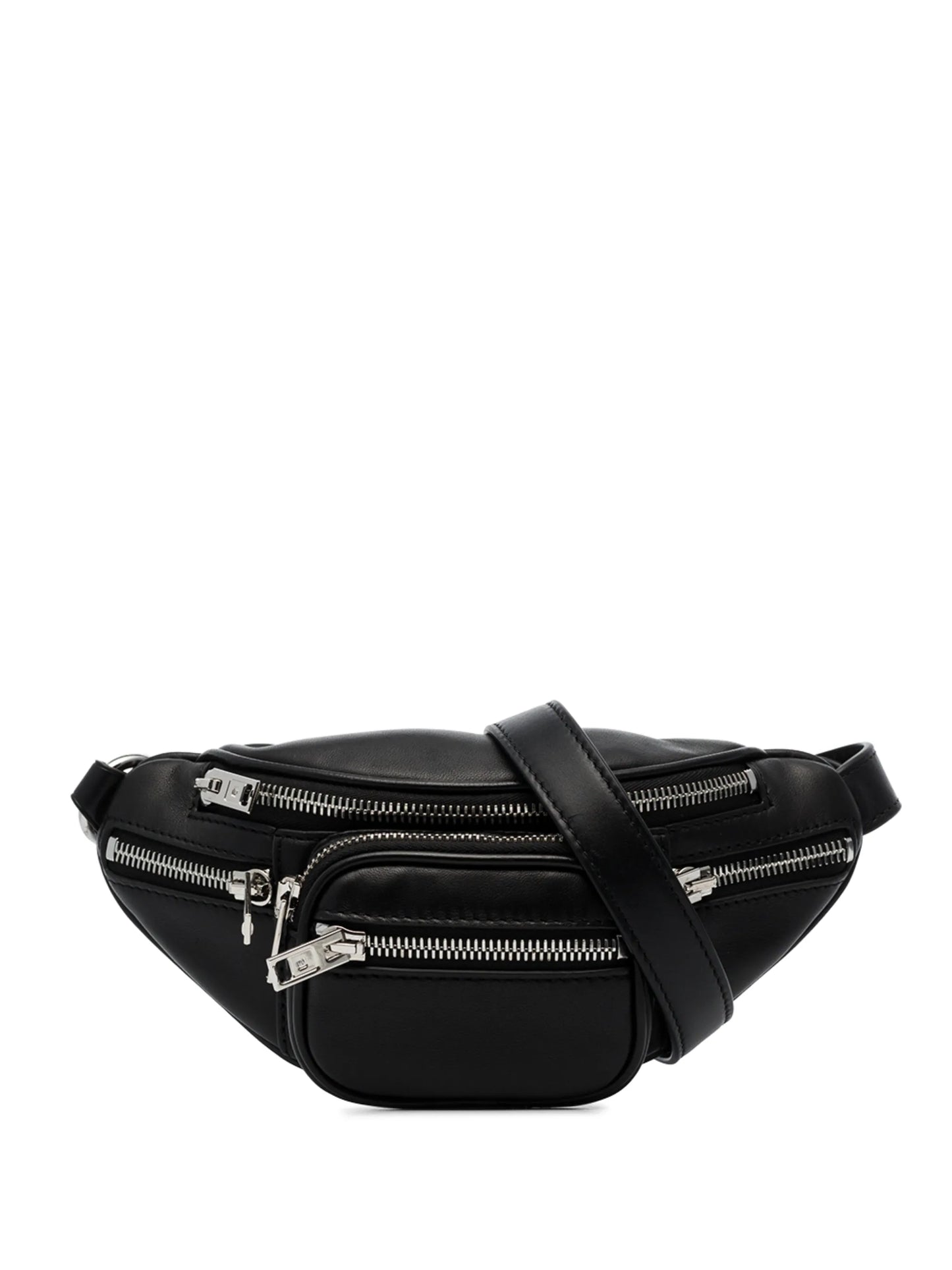 Attica chain-link leather belt bag