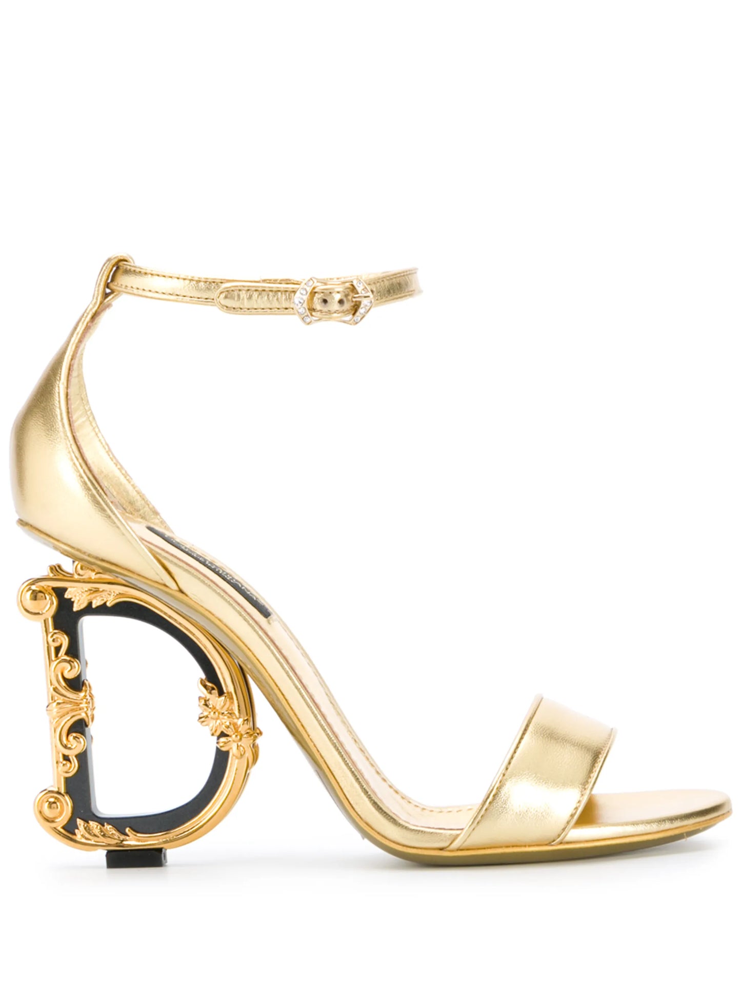 Baroque DG 105mm leather sandals