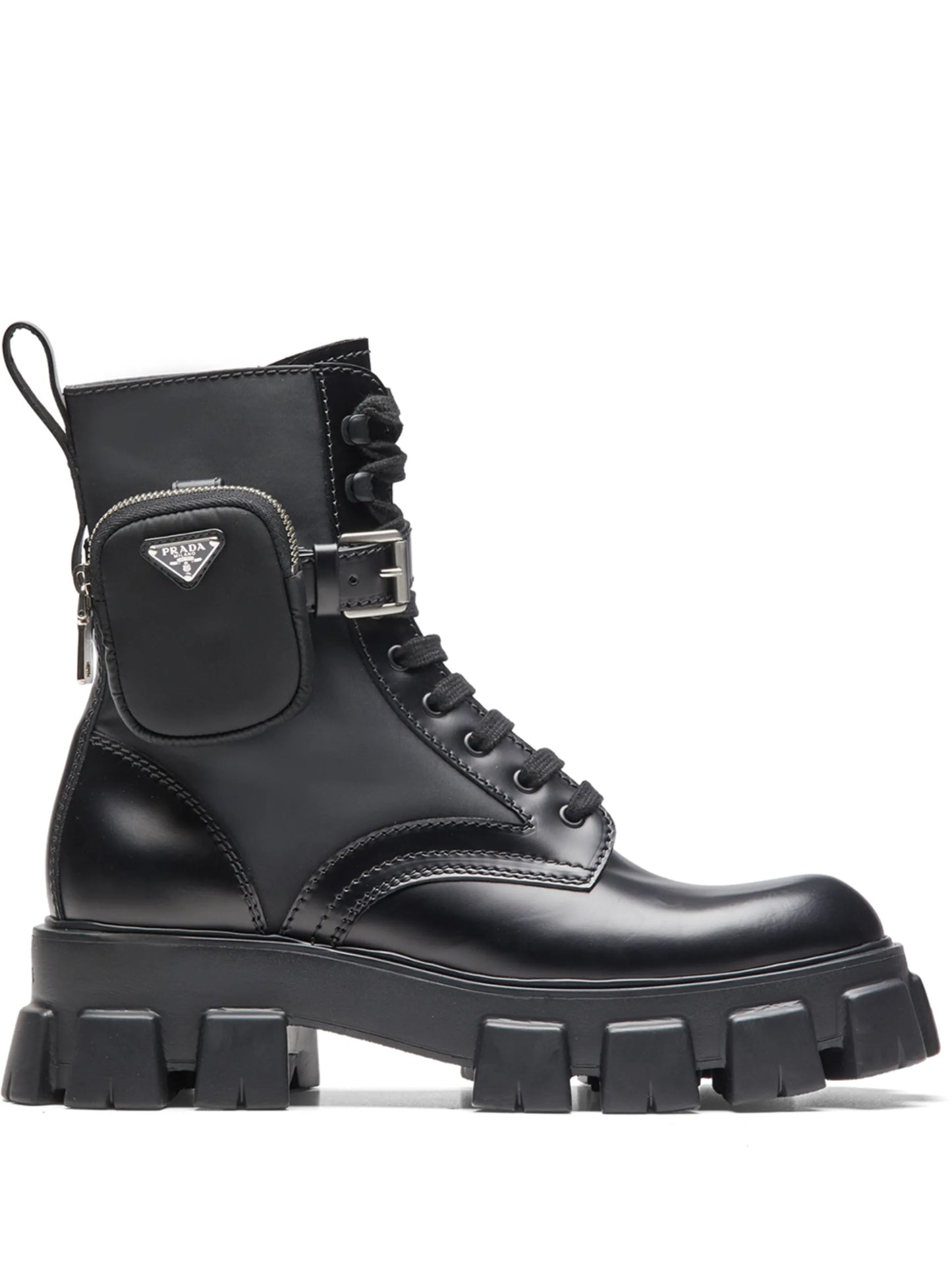 ankle pouch combat boots