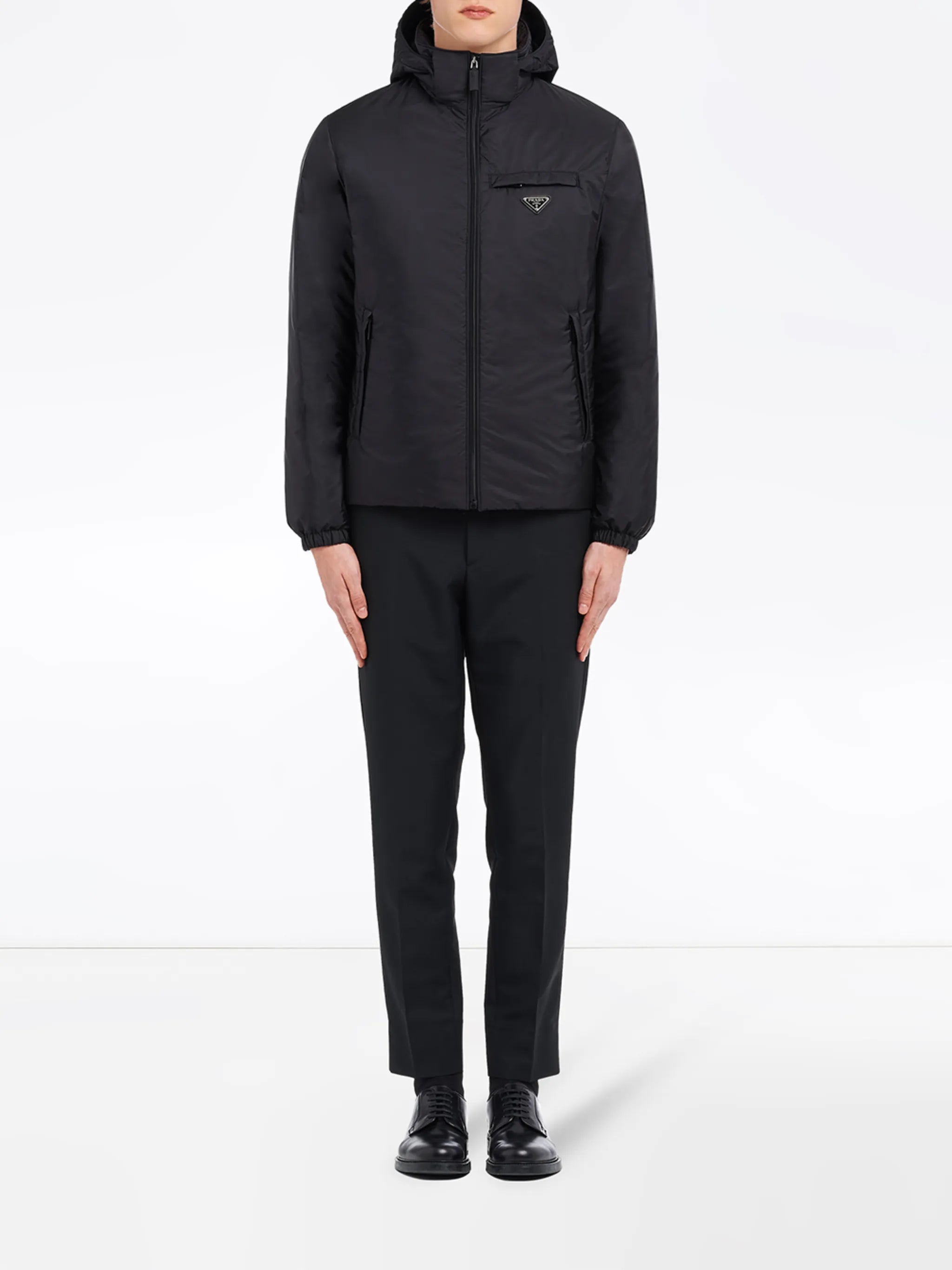 Re-Nylon puffer jacket