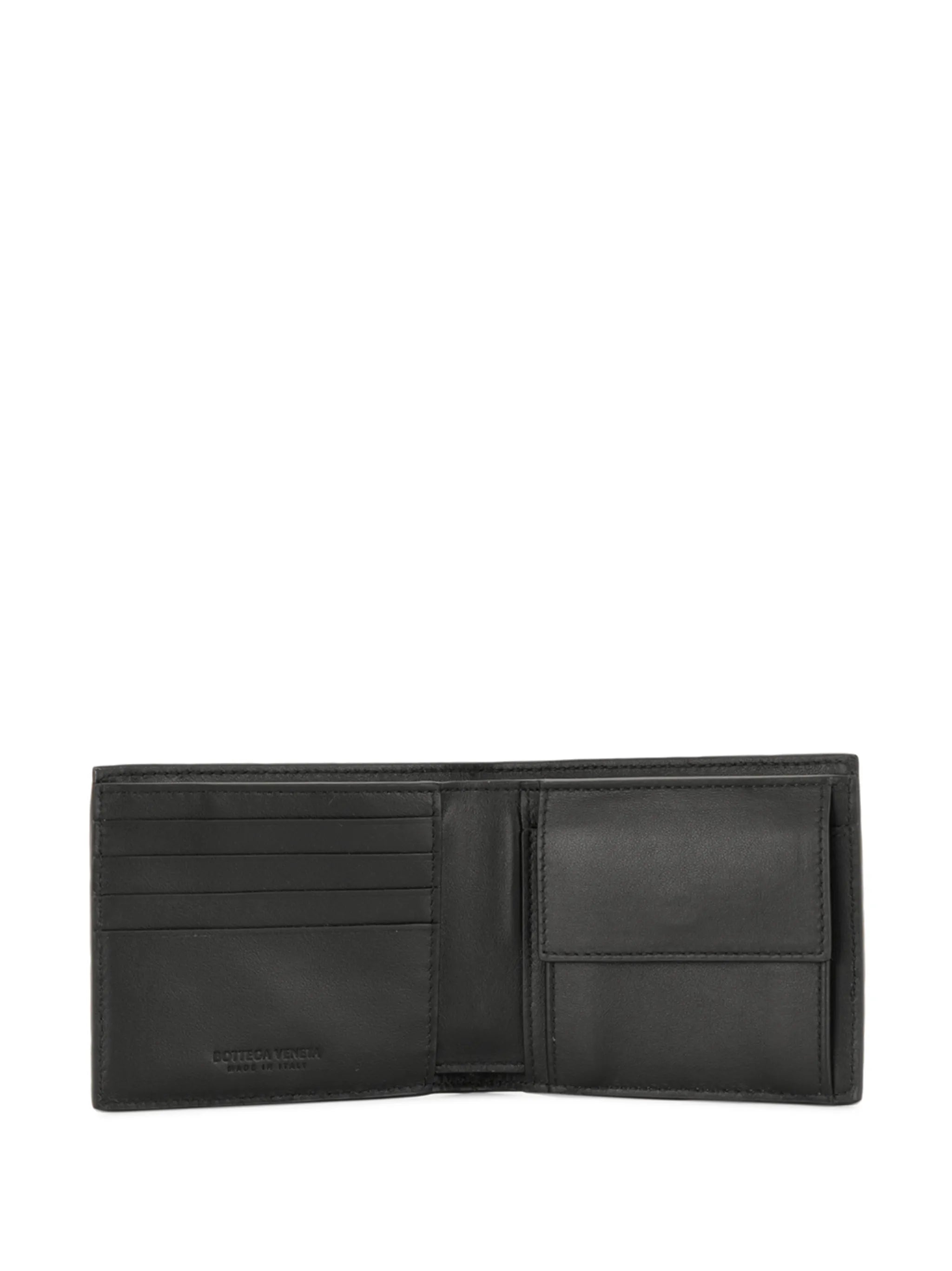 Intrecciato billfold wallet