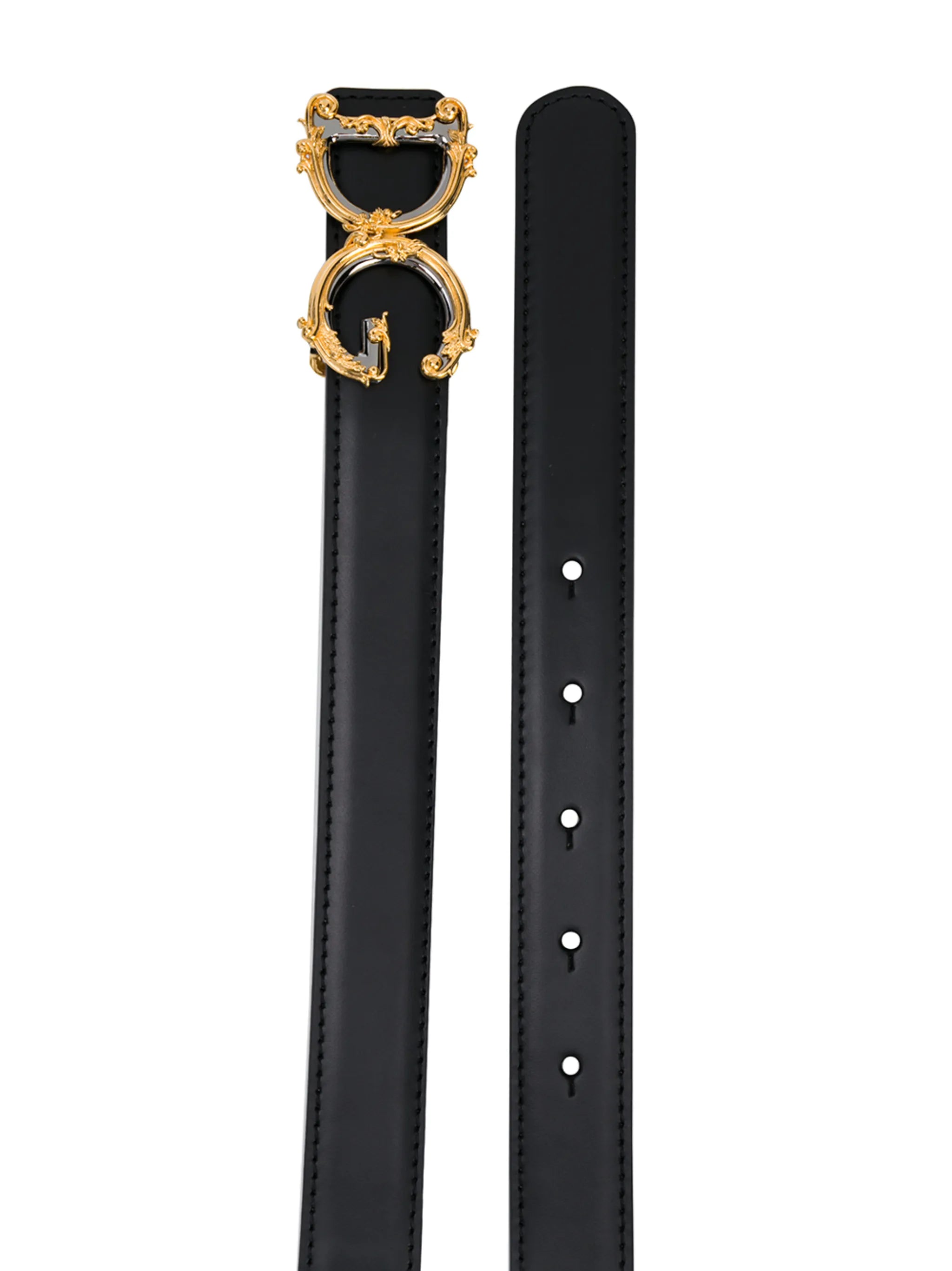 DG Baroque leather belt