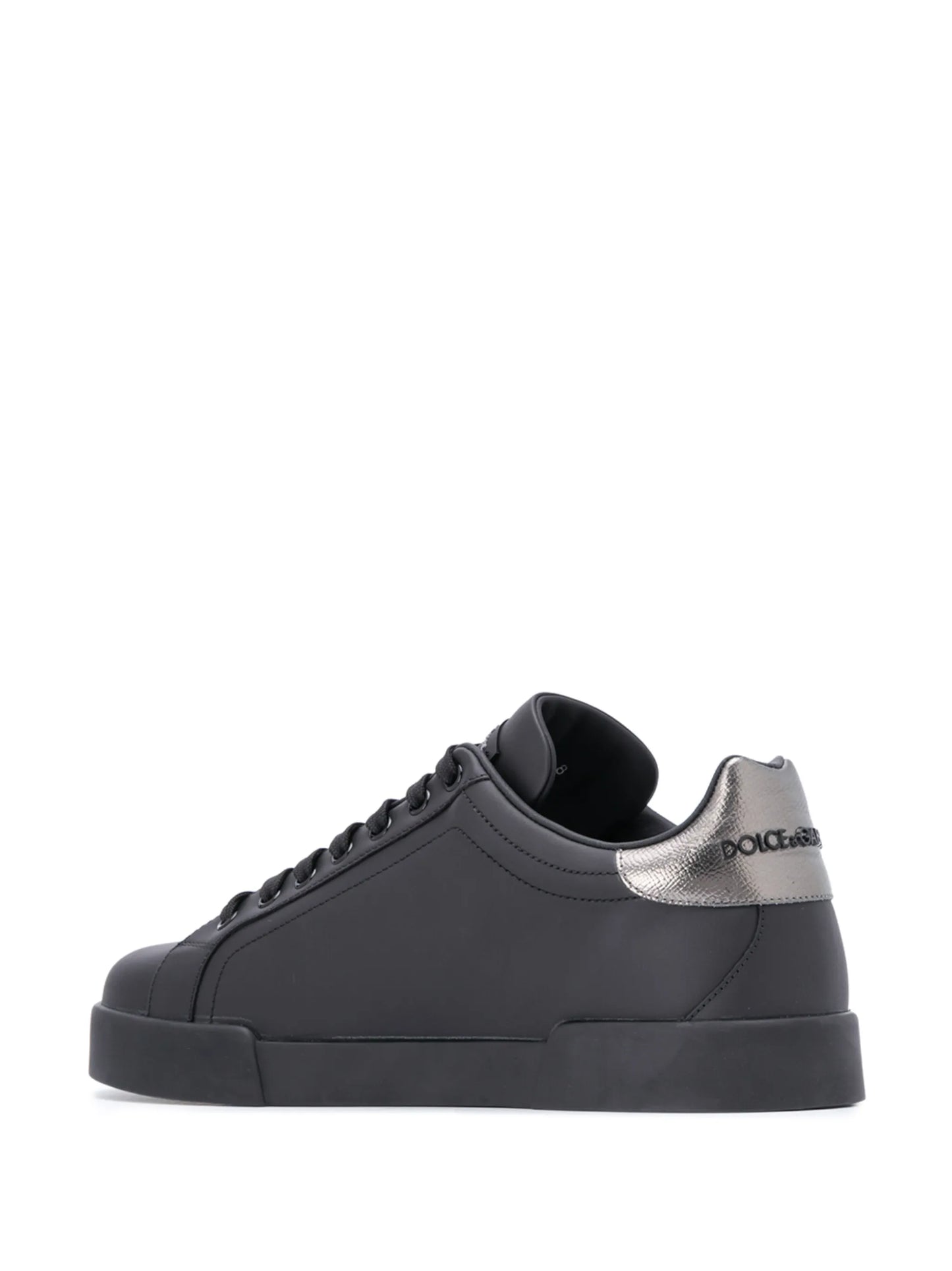 Portofino crown-patch leather sneakers
