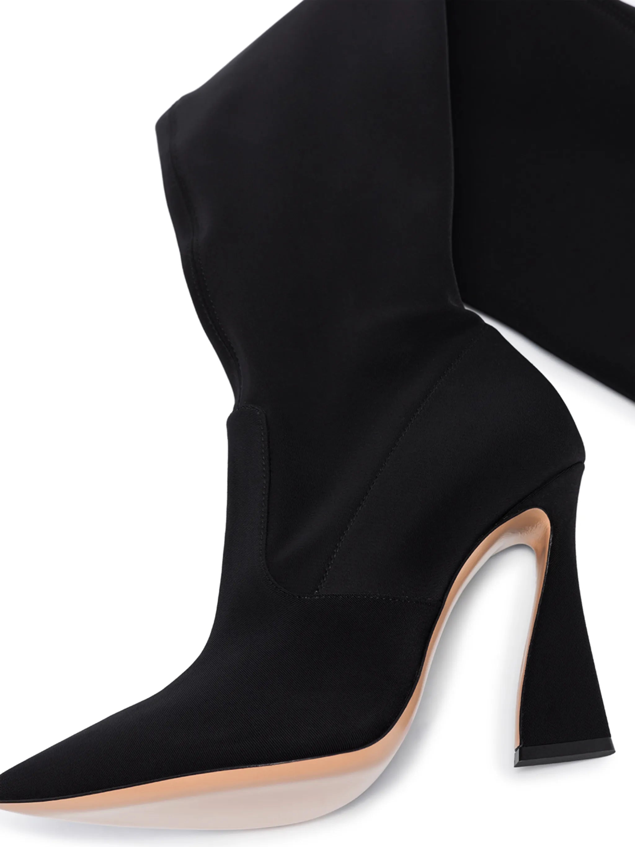 thigh-high 105mm boots