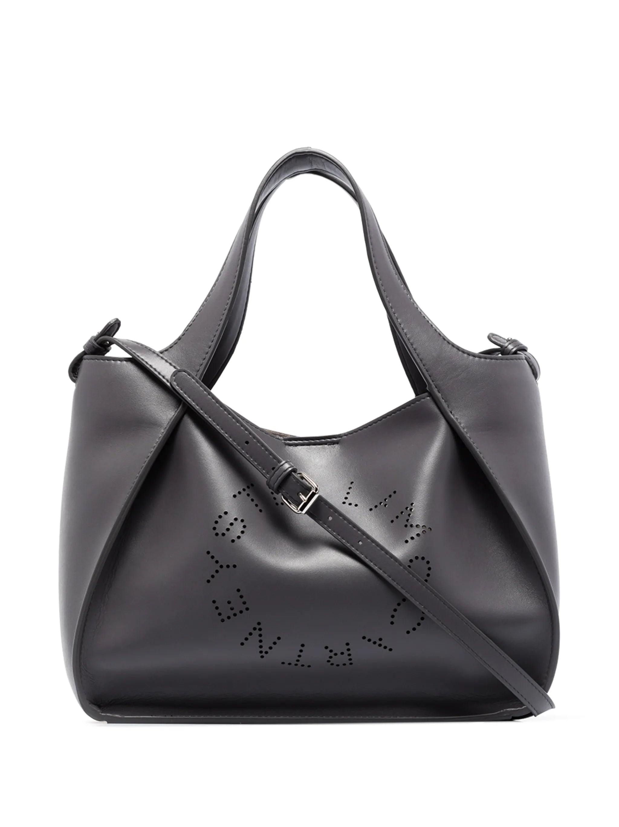 perforated logo crossbody bag